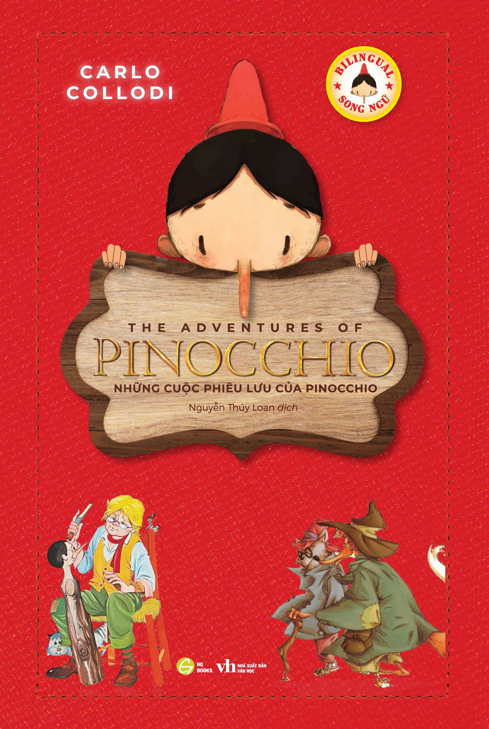 những cuộc phiêu lưu của pinocchio - song ngữ việt-anh