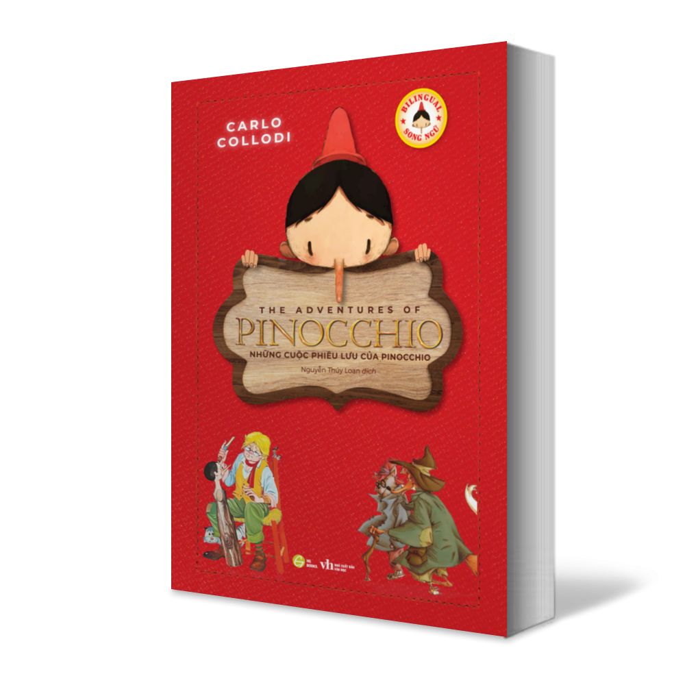 những cuộc phiêu lưu của pinocchio - song ngữ việt-anh