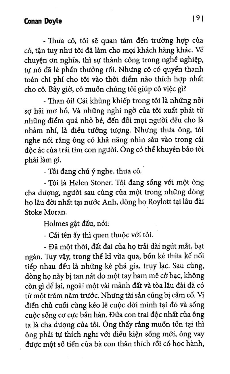 những cuộc phiêu lưu của sherlock holmes (tái bản 2022)