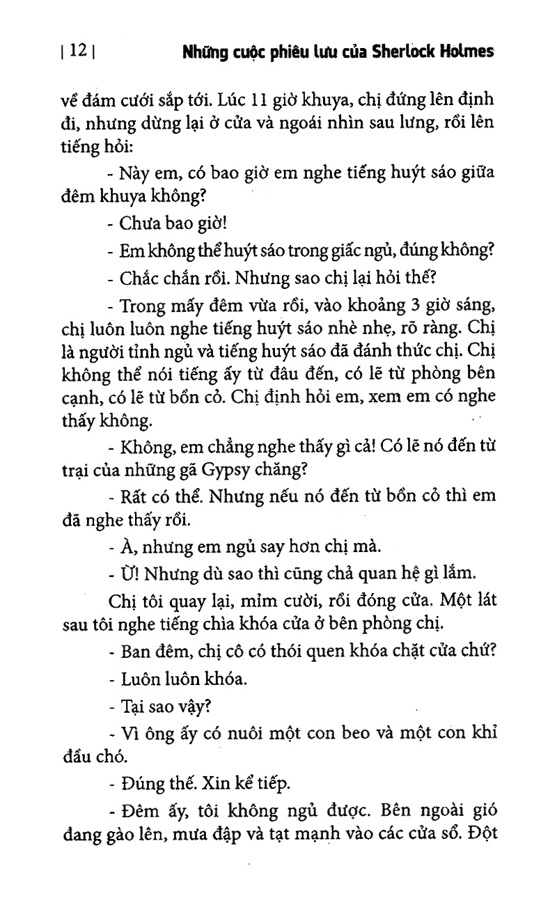 những cuộc phiêu lưu của sherlock holmes (tái bản 2022)