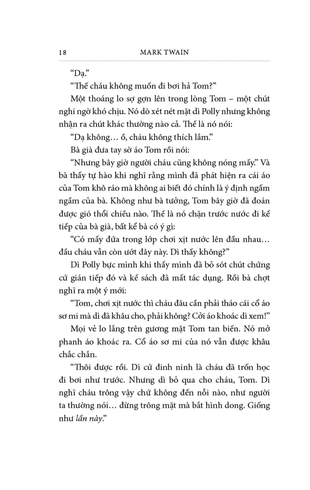 Nhung Cuoc Phieu Luu Cua Tom Sawyer - Bia Vai