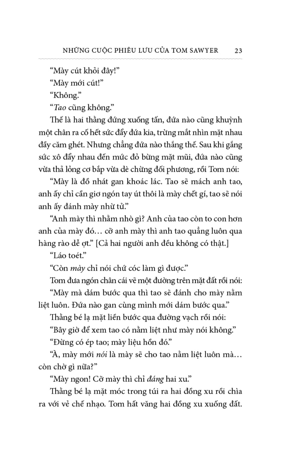 Nhung Cuoc Phieu Luu Cua Tom Sawyer - Bia Vai