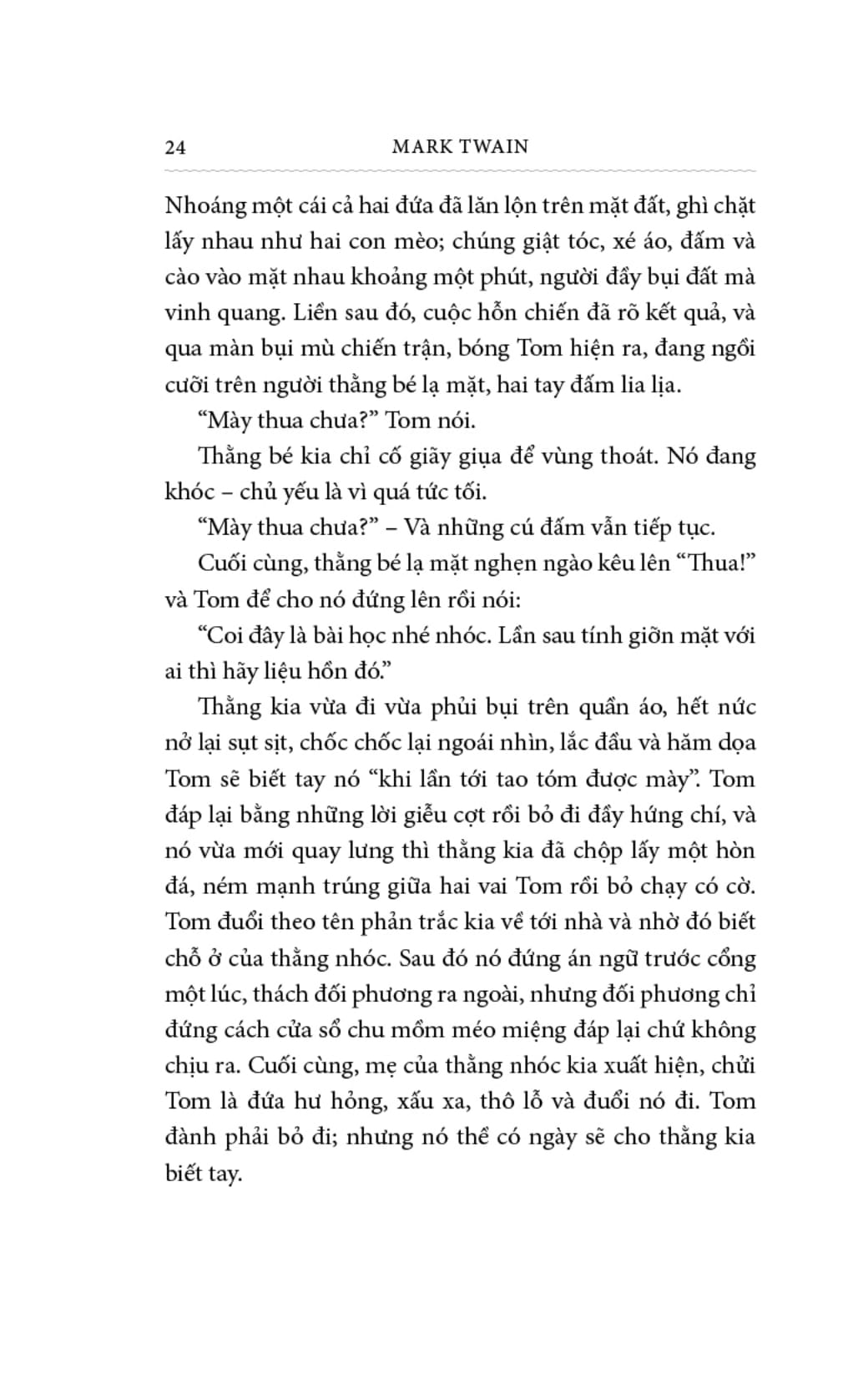 Nhung Cuoc Phieu Luu Cua Tom Sawyer - Bia Vai