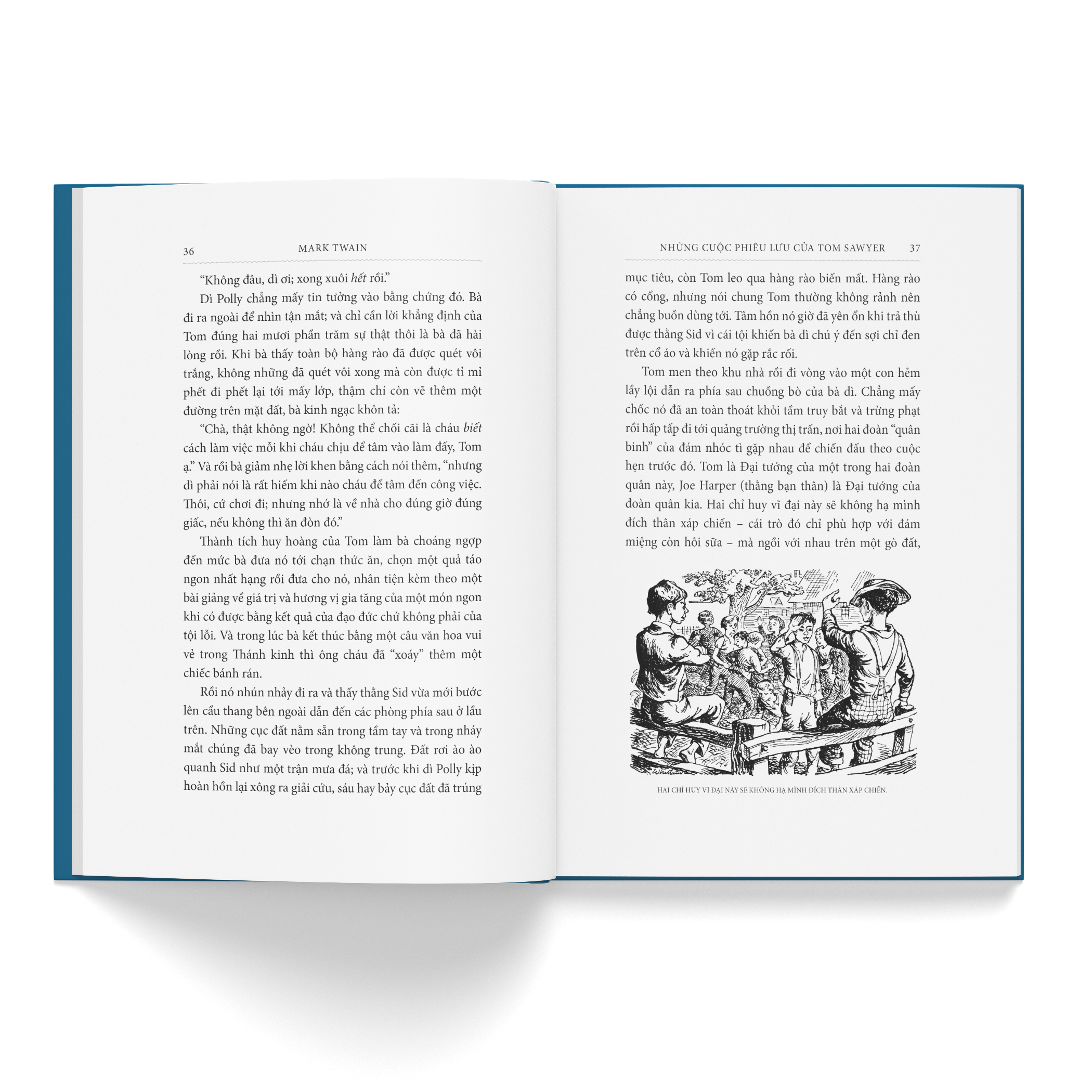 Nhung Cuoc Phieu Luu Cua Tom Sawyer - Bia Vai