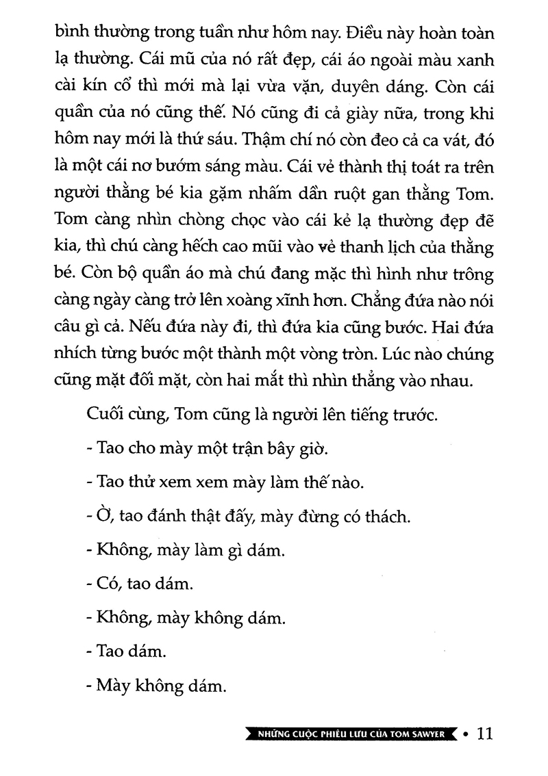 những cuộc phiêu lưu của tom sawyer (tái bản 2023)