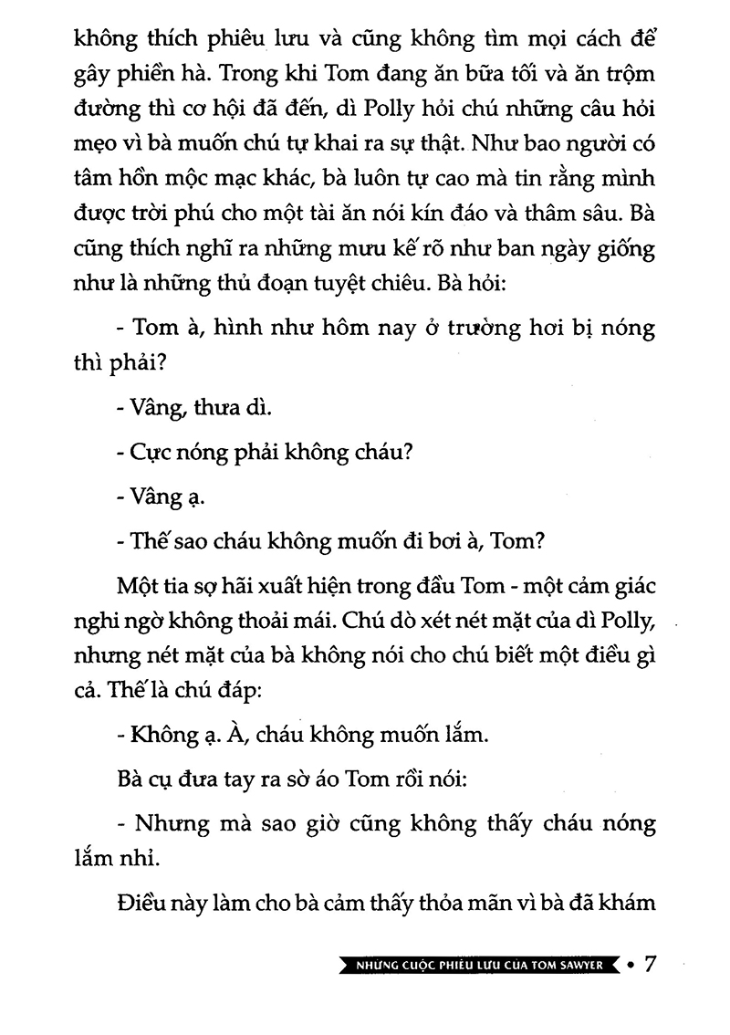 những cuộc phiêu lưu của tom sawyer (tái bản 2023)