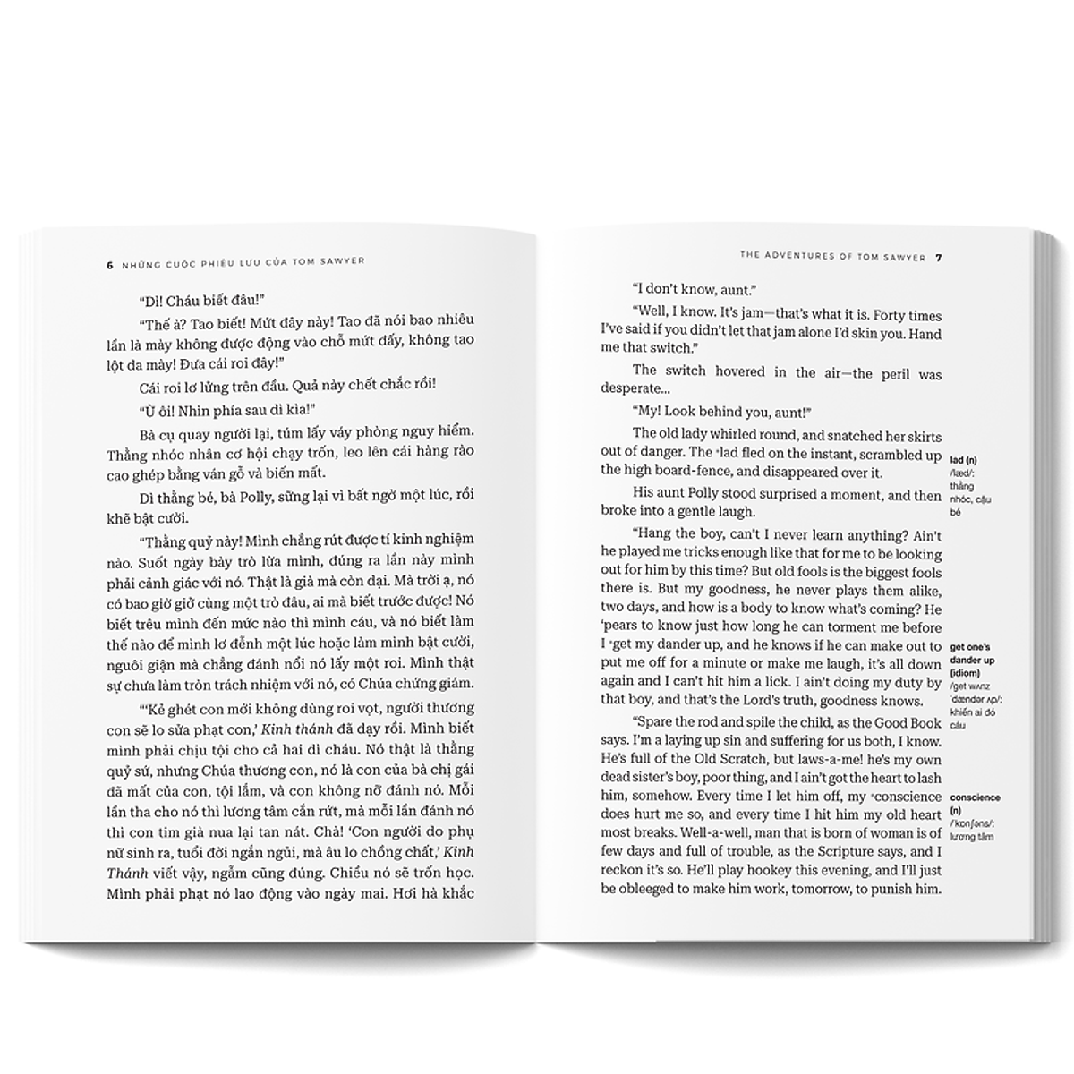 những cuộc phiêu lưu của tom sawyer - the adventures of tom sawyer - song ngữ việt-anh