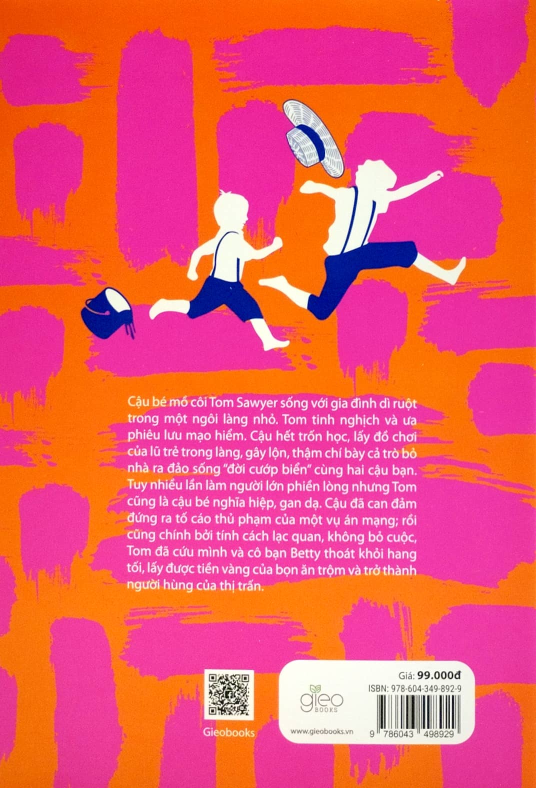 Nhung Cuoc Phieu Luu Cua Tomsawyer - Bia Cung