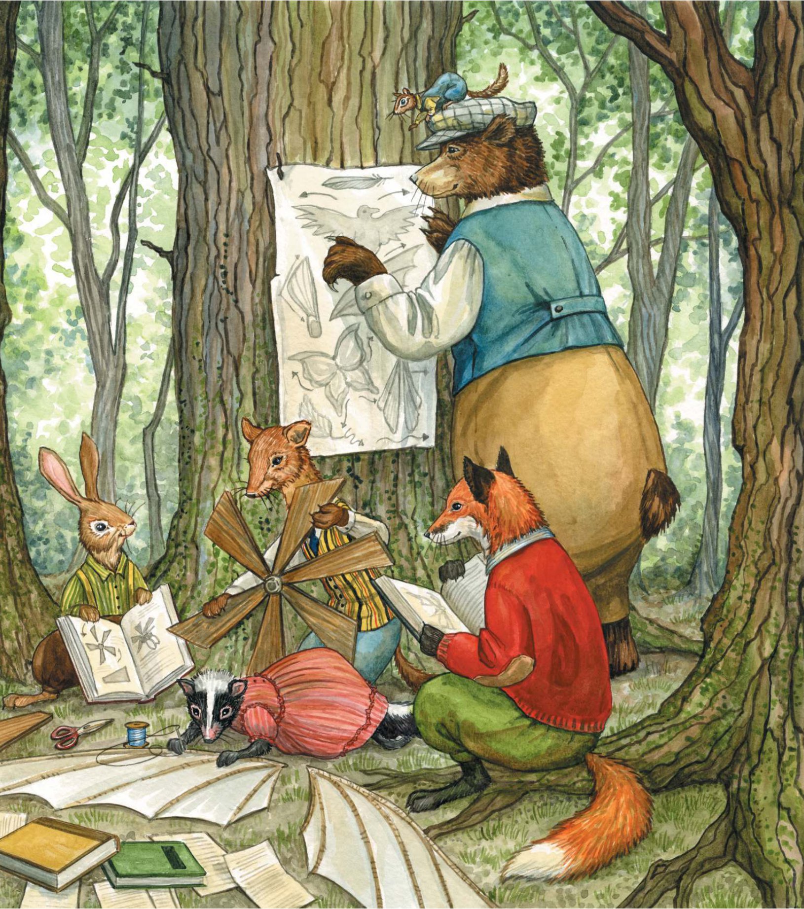 những cuộc phiêu lưu kì thú - chuyến bay li kì