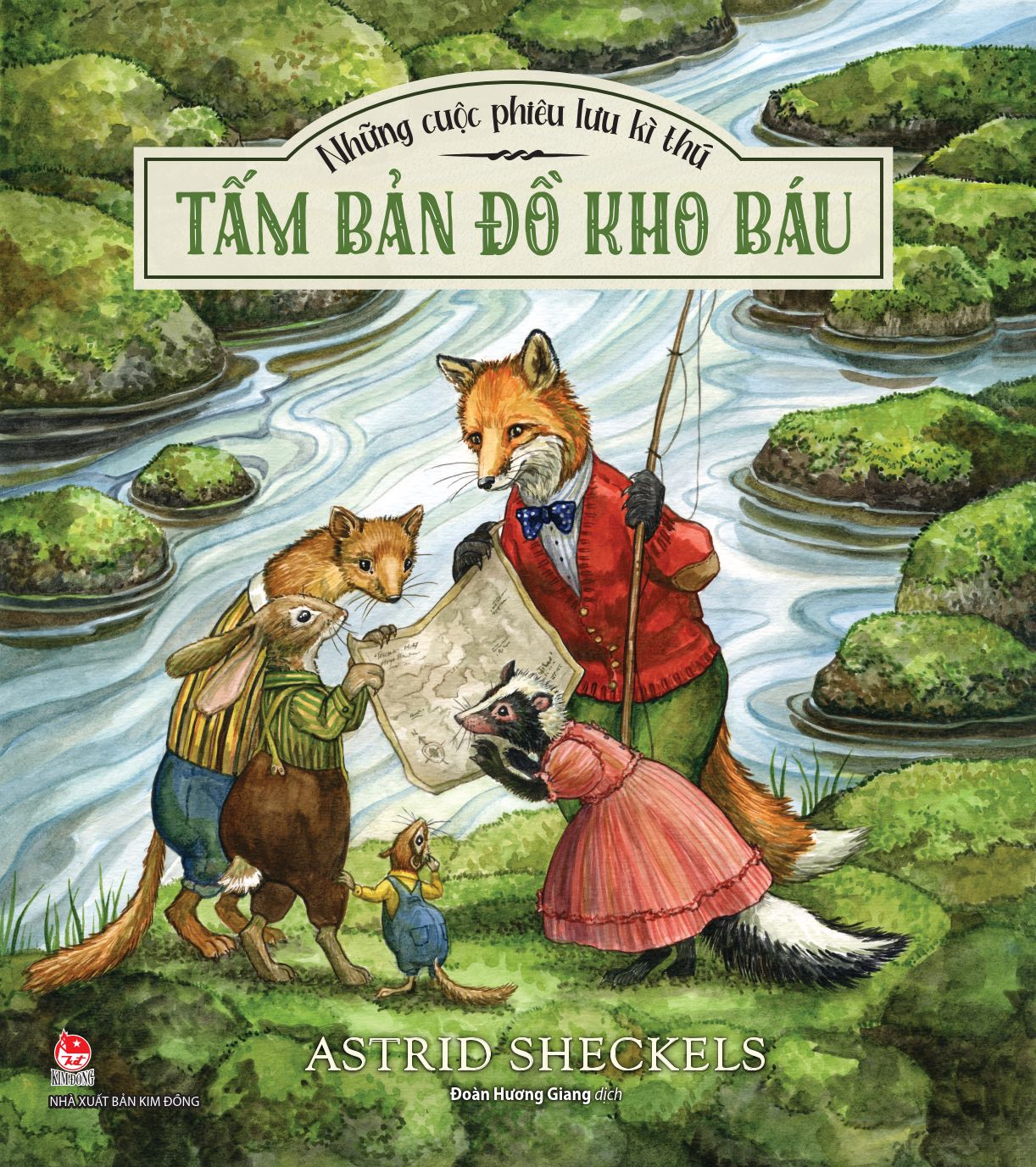 những cuộc phiêu lưu kì thú - tấm bản đồ kho báu