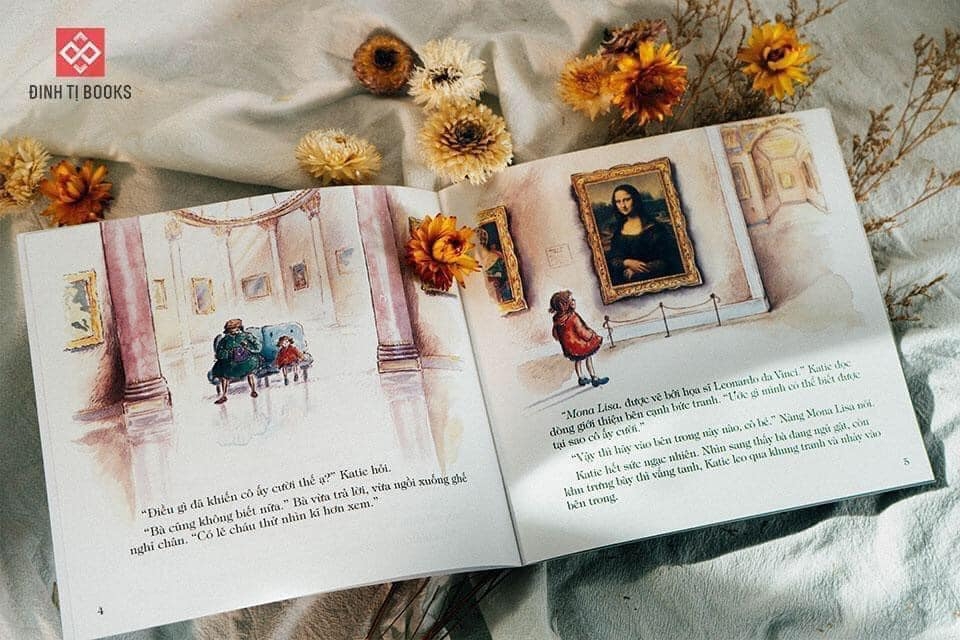 những cuộc phiêu lưu kỳ thú của katie - katie và nàng mona lisa