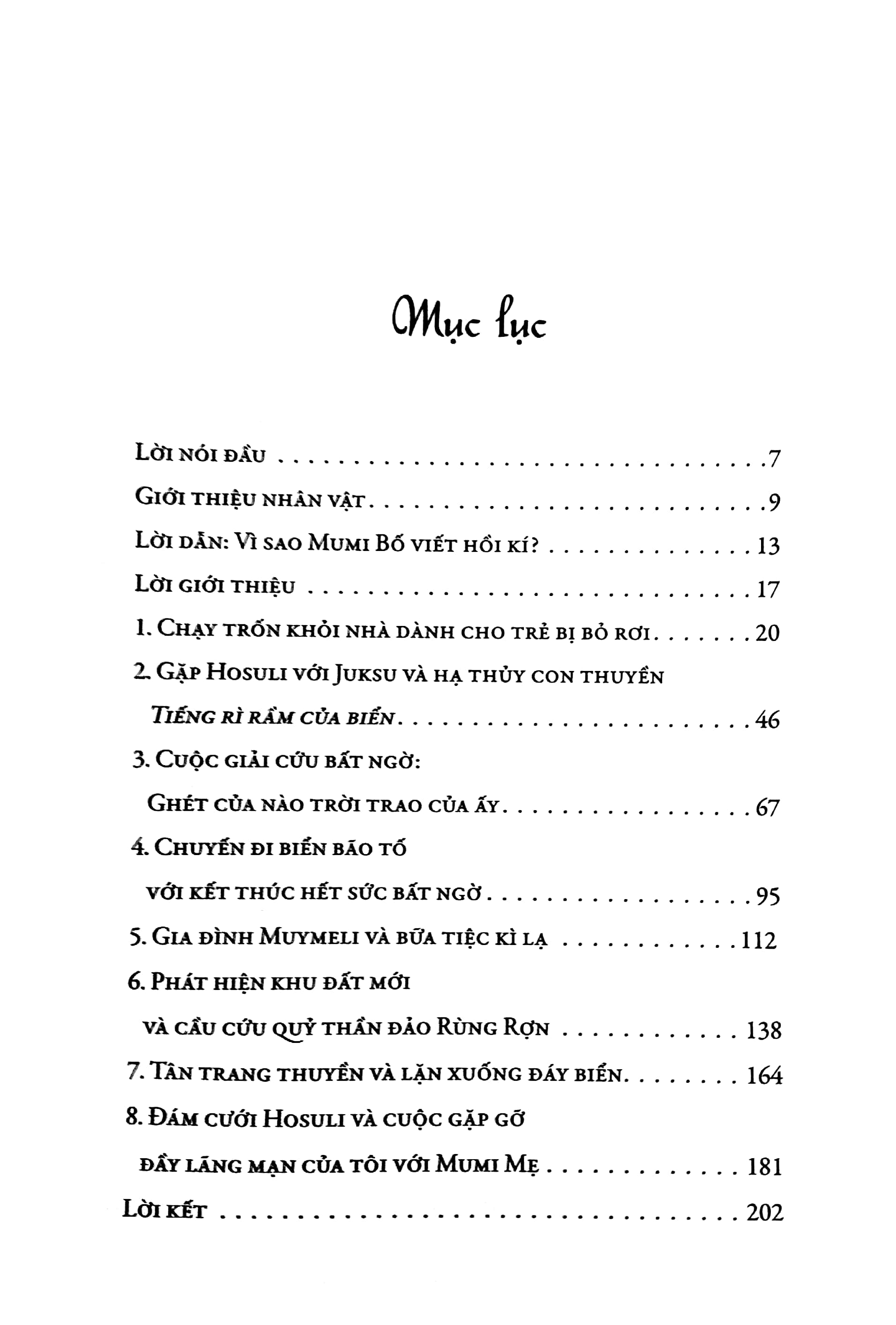 những cuộc phiêu lưu li kì của mumi bố (tái bản 2022)