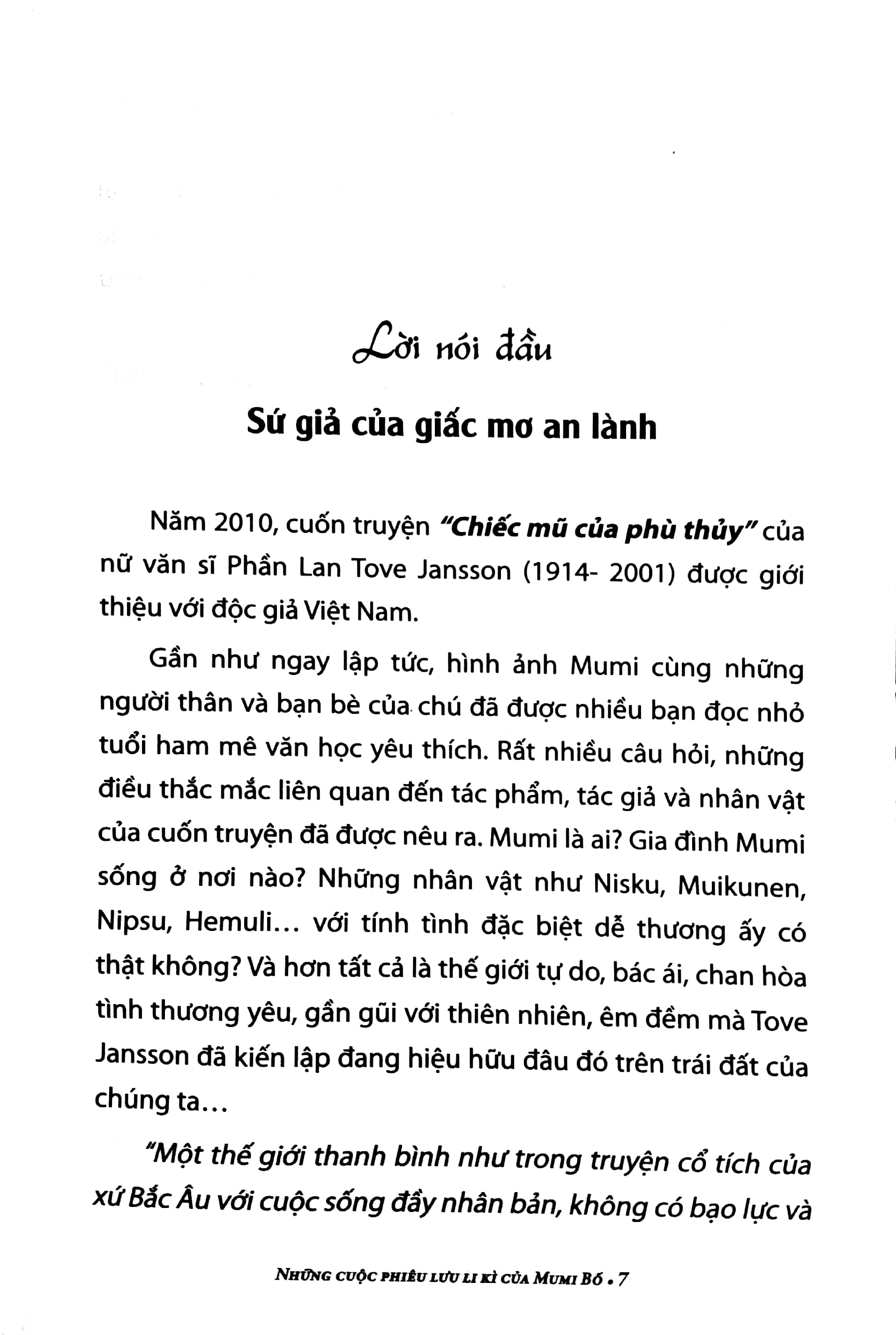 những cuộc phiêu lưu li kì của mumi bố (tái bản 2022)