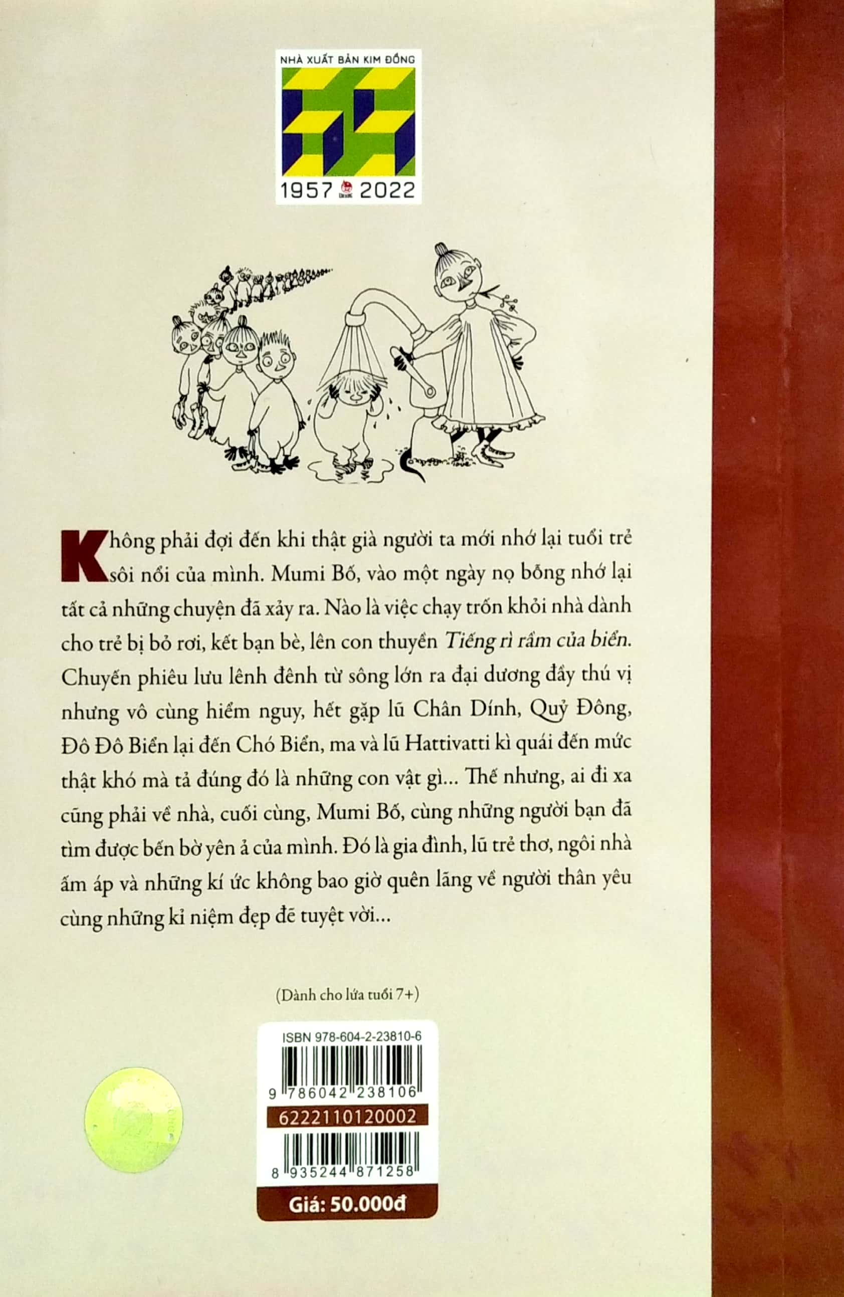 những cuộc phiêu lưu li kì của mumi bố (tái bản 2022)