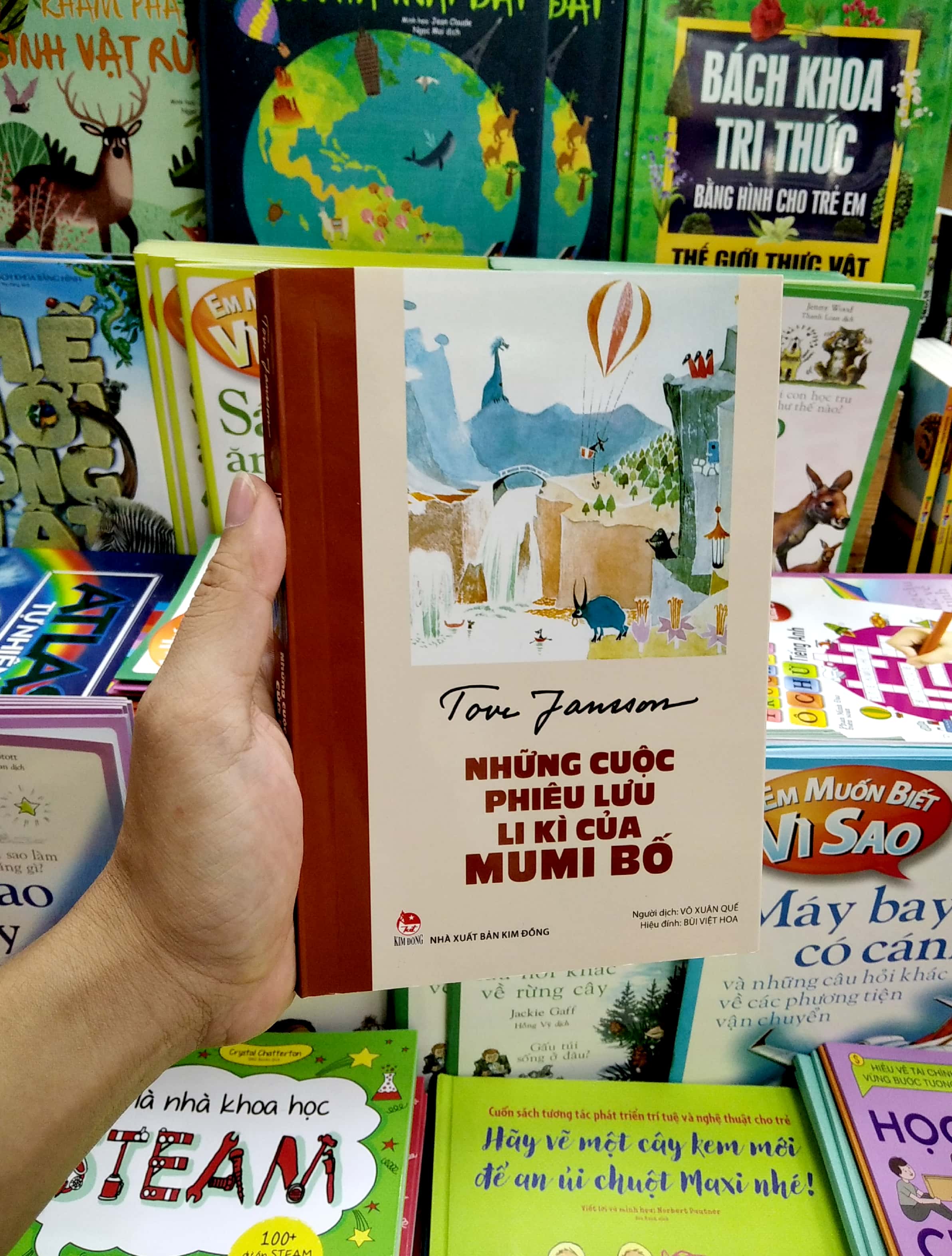 những cuộc phiêu lưu li kì của mumi bố (tái bản 2022)