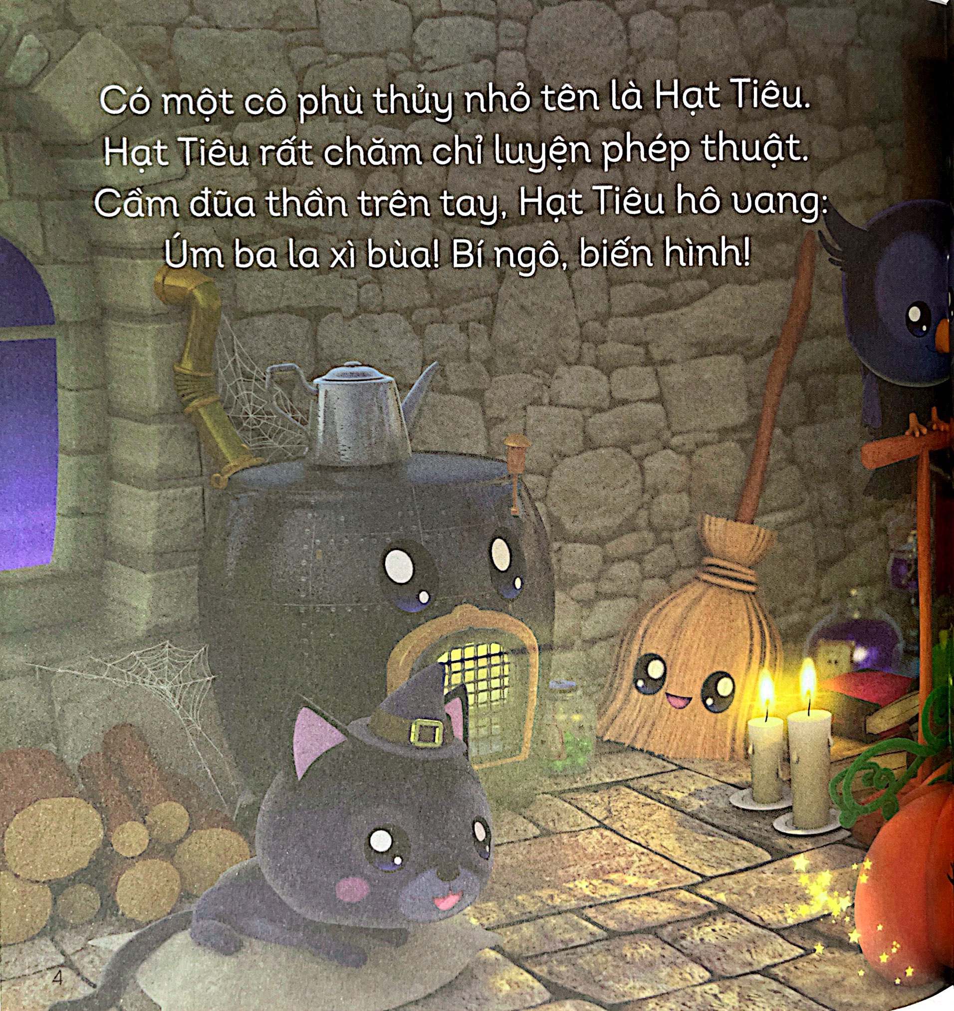 những cuộc phiêu lưu nhỏ - phù thủy hạt tiêu