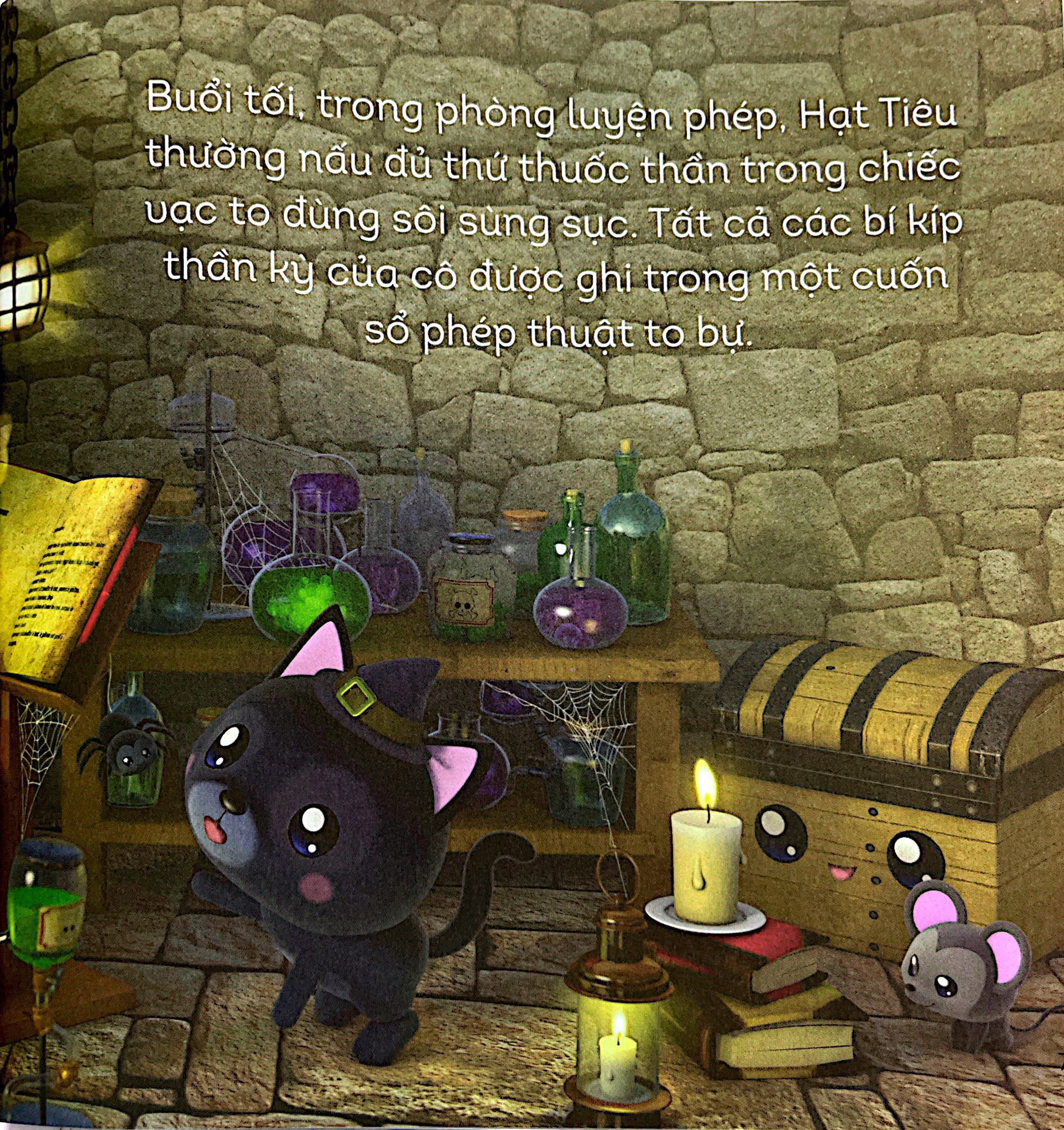 những cuộc phiêu lưu nhỏ - phù thủy hạt tiêu