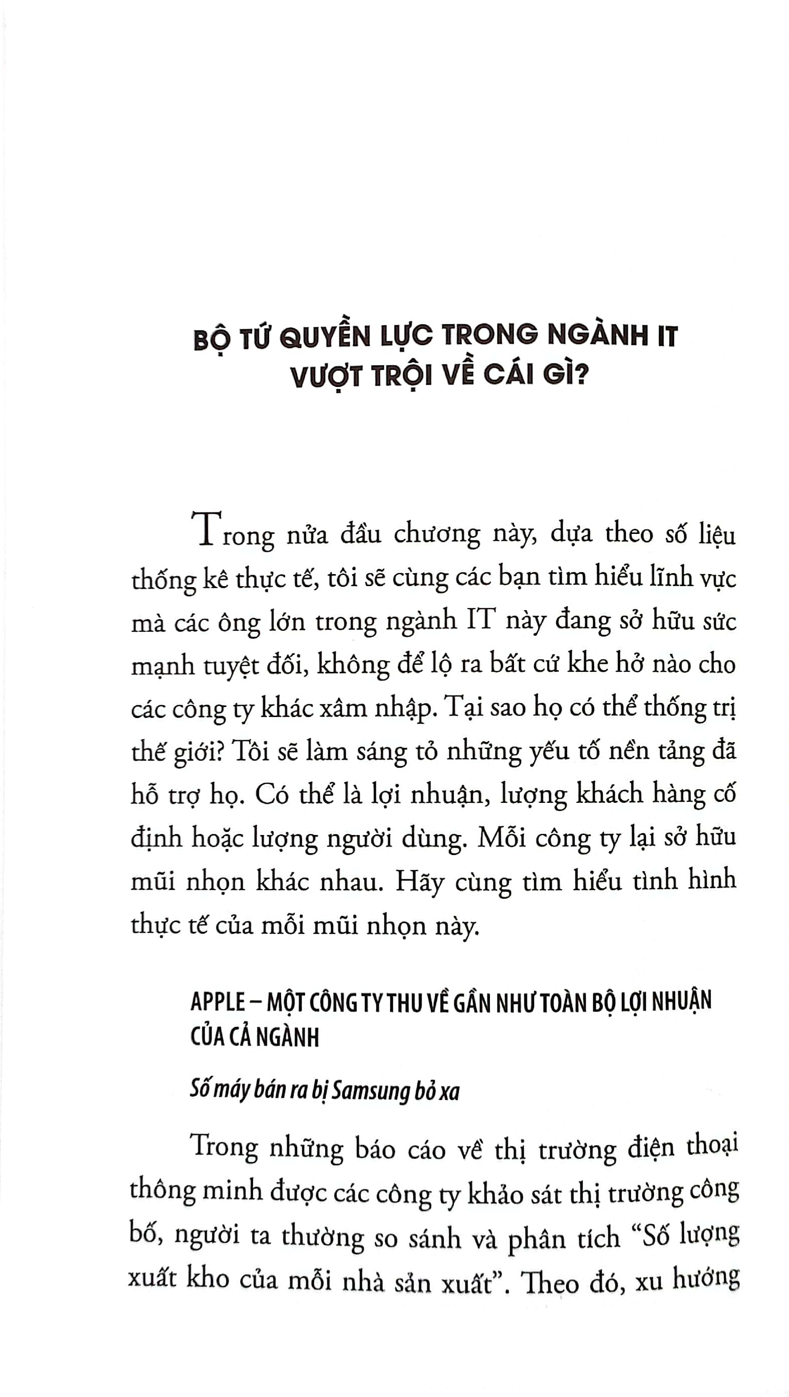 những đế chế công nghệ