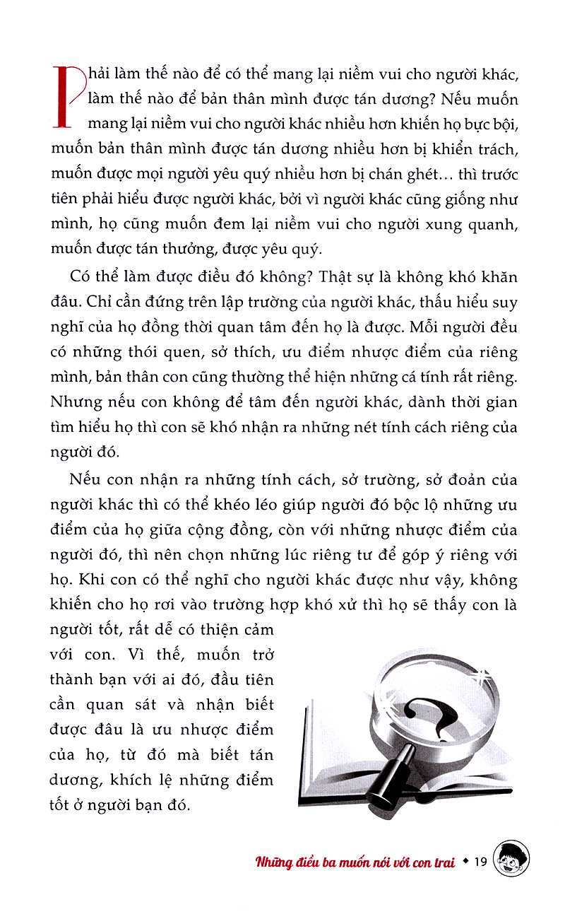 những điều ba muốn nói với con trai