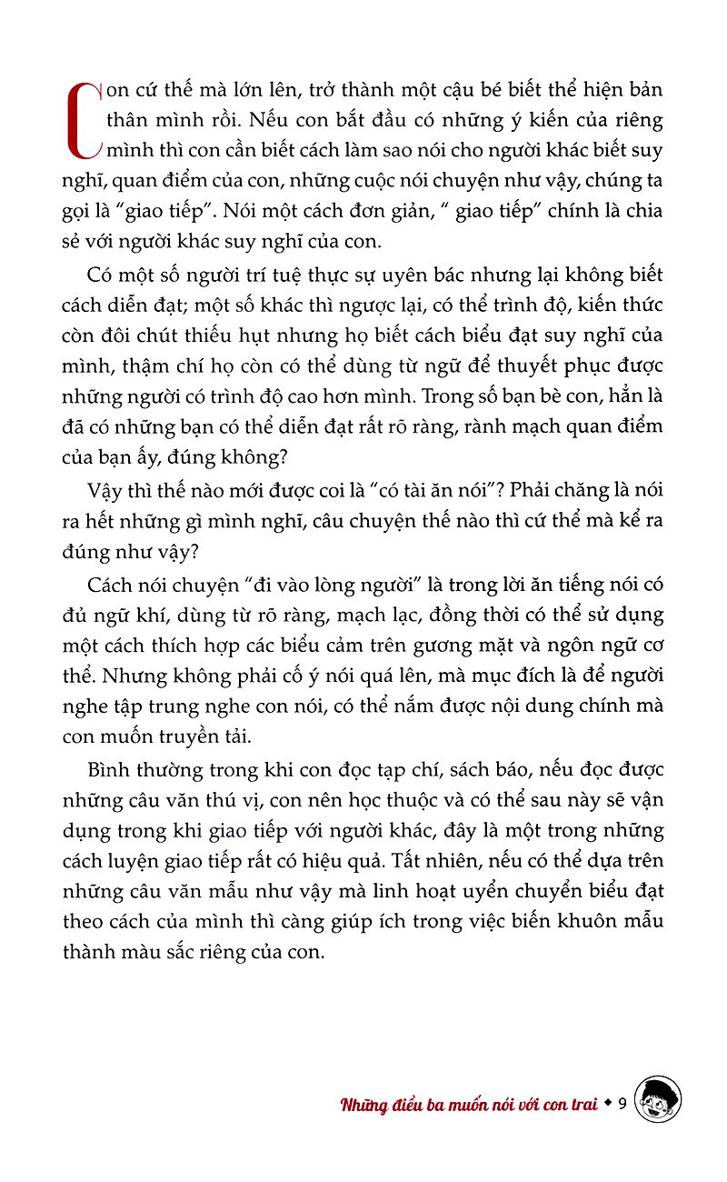 những điều ba muốn nói với con trai