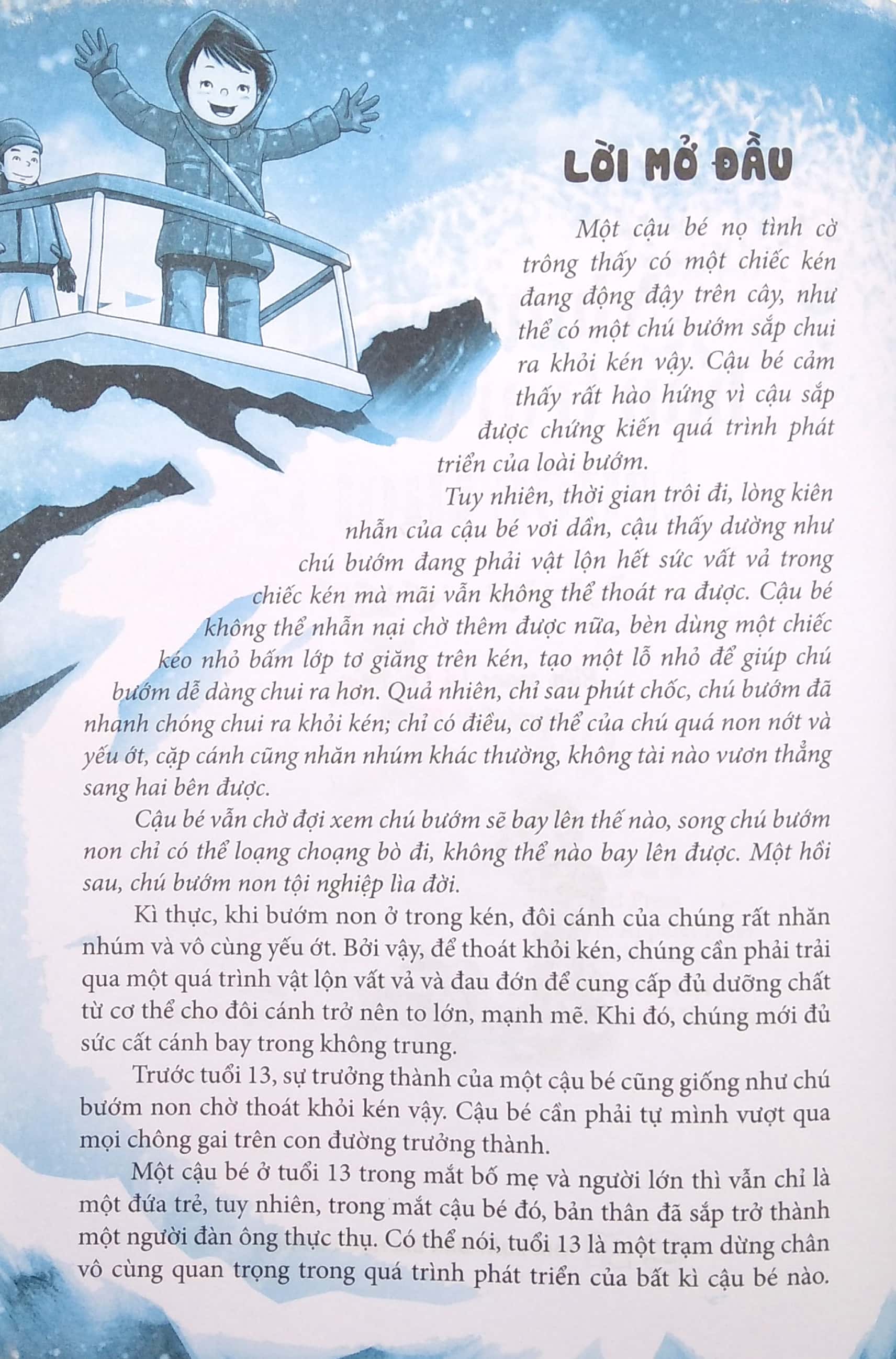 những điều bạn trai cần biết trước tuổi 13