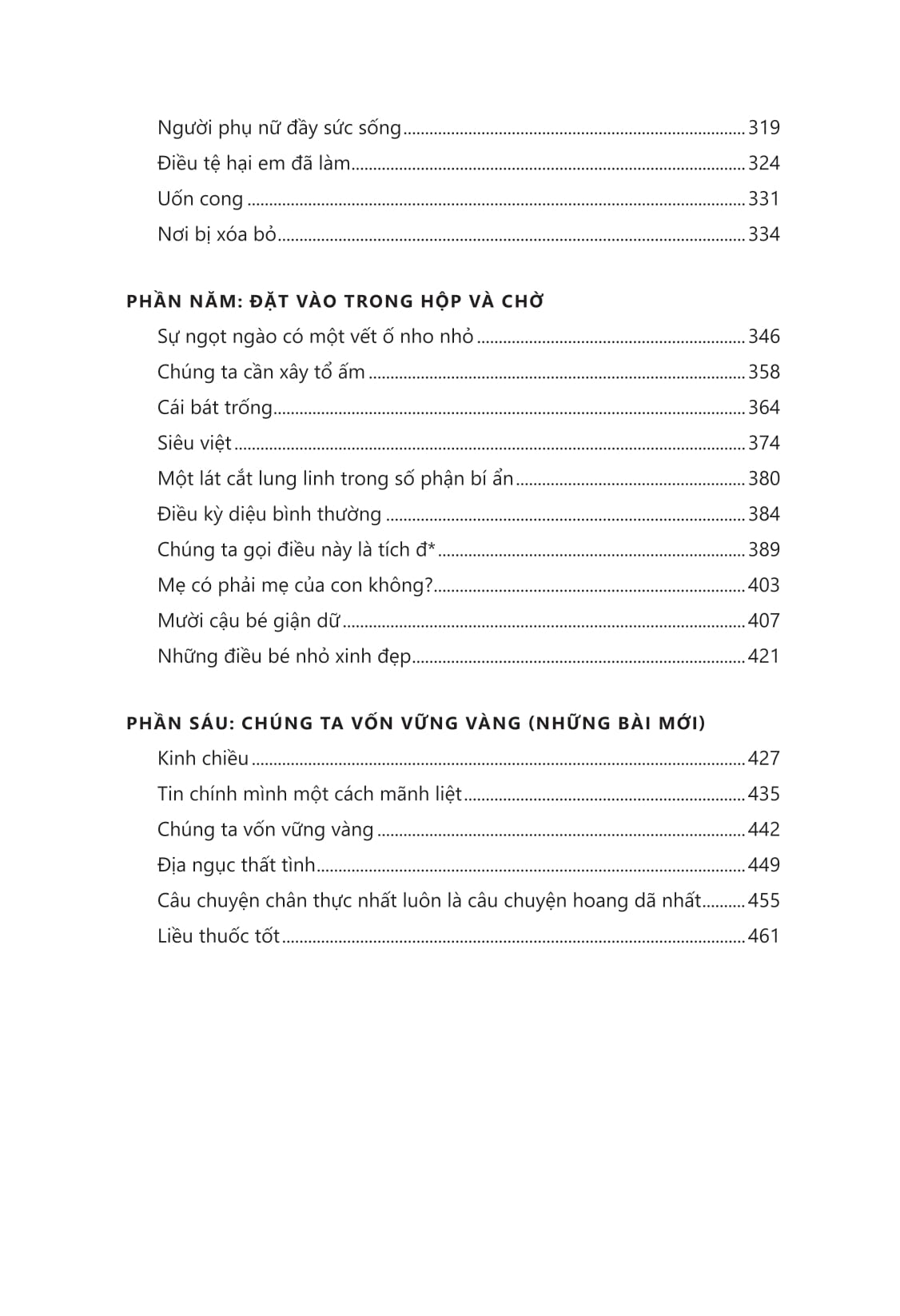 những điều bé nhỏ xinh đẹp