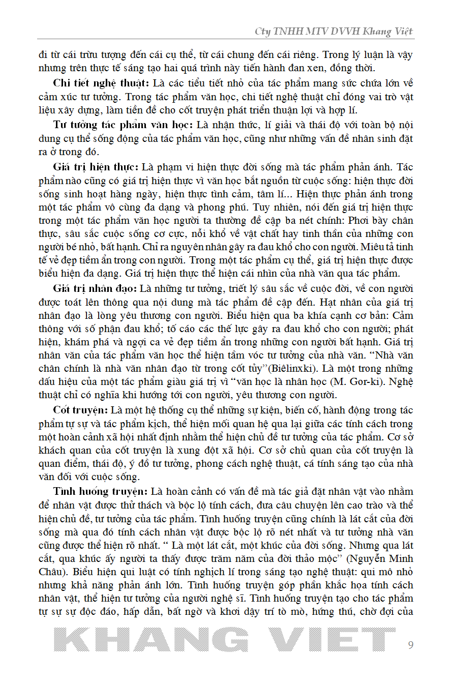 những điều cần biết bồi dưỡng học sinh giỏi ngữ văn lớp 9 (phiên bản mới nhất)