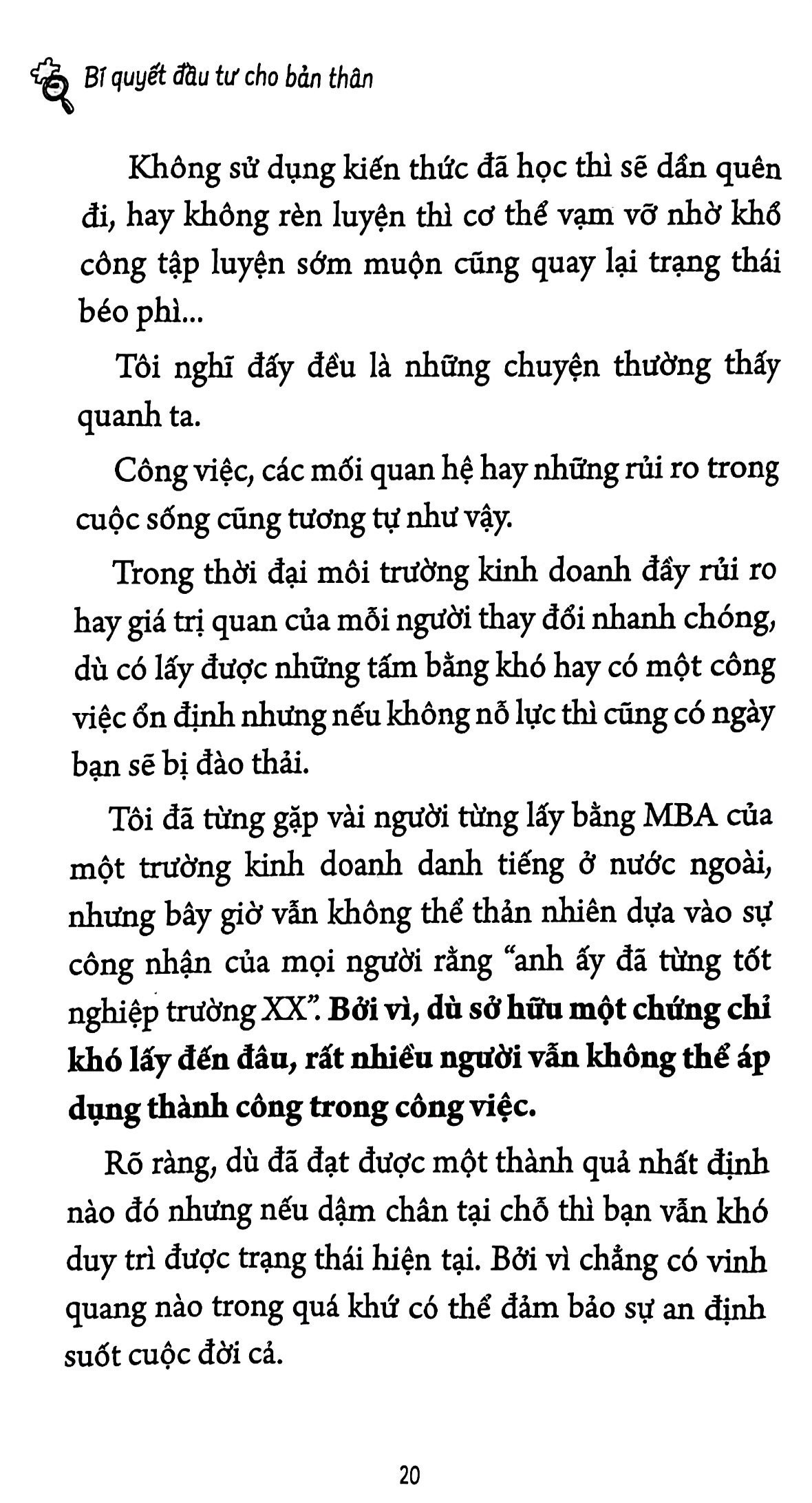 những điều công ty không dạy bạn - bí quyết đầu tư cho bản thân - dành cho người muốn phát triển thần tốc