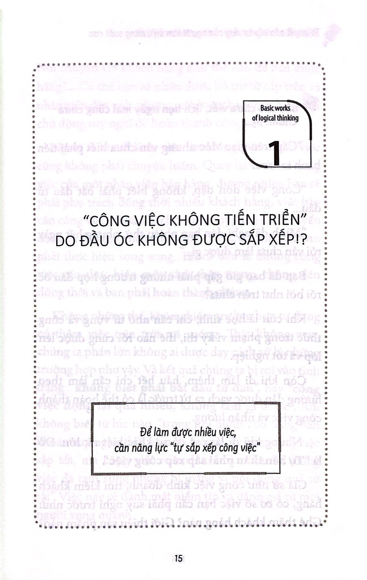 những điều công ty không dạy bạn - bí quyết sắp xếp tư duy của người làm việc năng suất cao