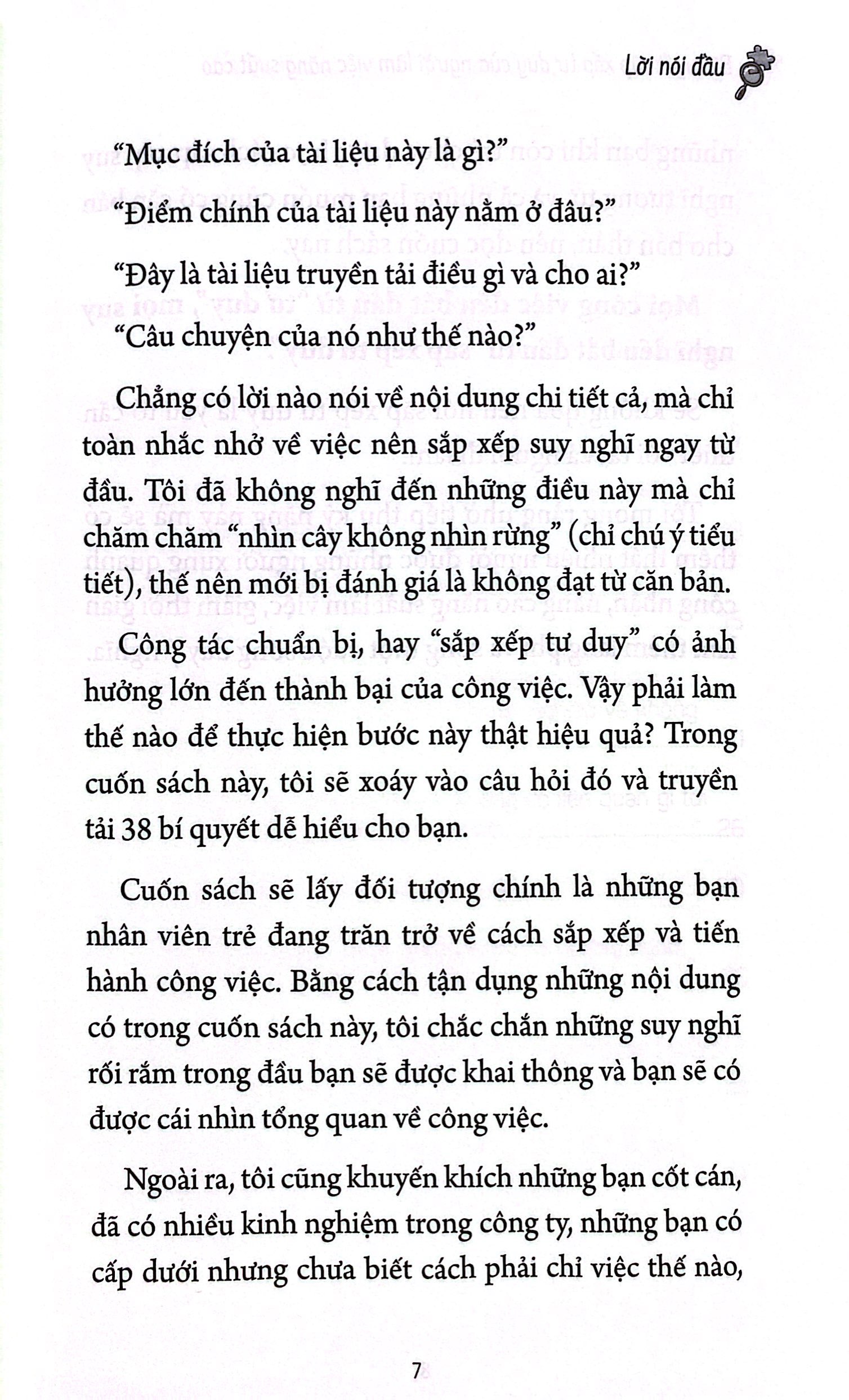 những điều công ty không dạy bạn - bí quyết sắp xếp tư duy của người làm việc năng suất cao