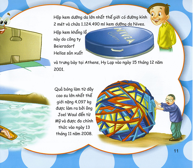 những điều kỳ thú - những kỷ lục ấn tượng