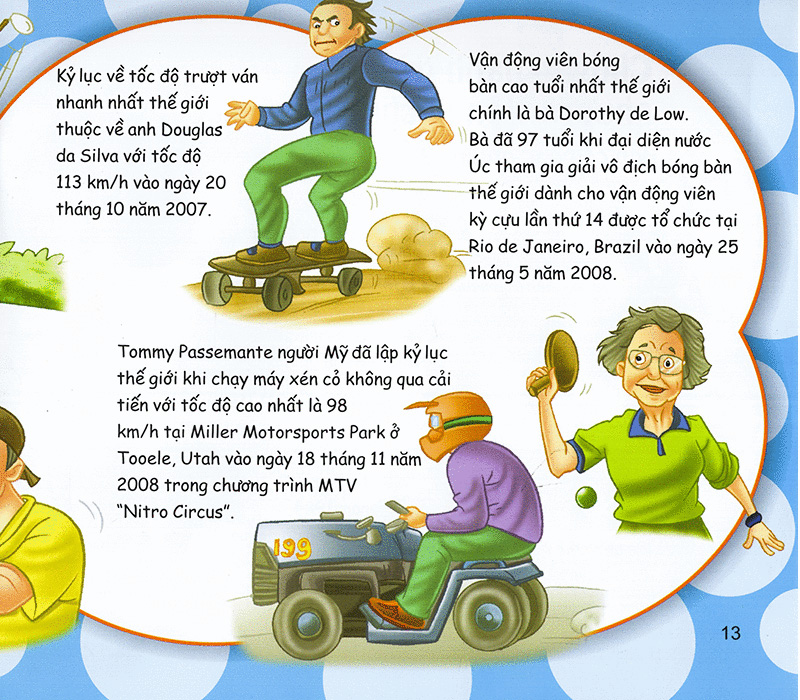 những điều kỳ thú - những kỷ lục ấn tượng