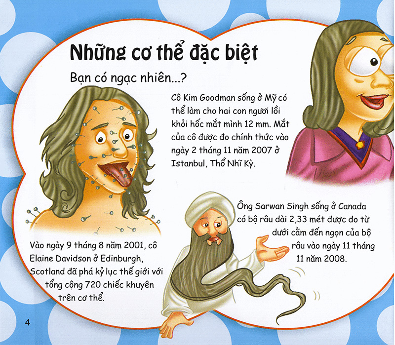 những điều kỳ thú - những kỷ lục ấn tượng