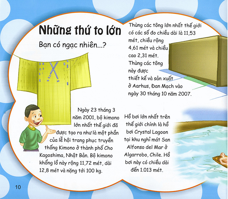 những điều kỳ thú - những kỷ lục ấn tượng