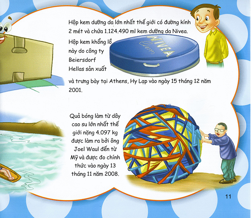 những điều kỳ thú - những kỷ lục ấn tượng