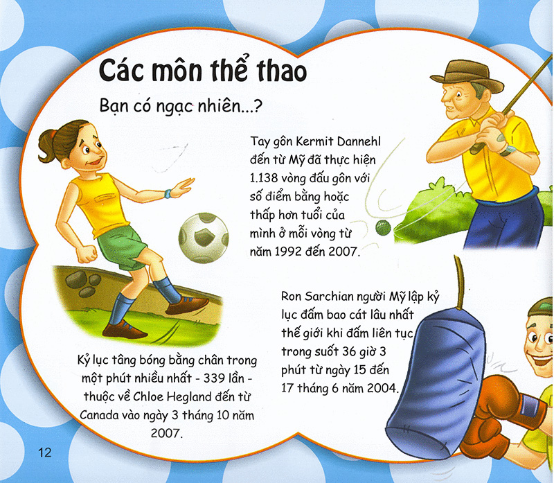 những điều kỳ thú - những kỷ lục ấn tượng