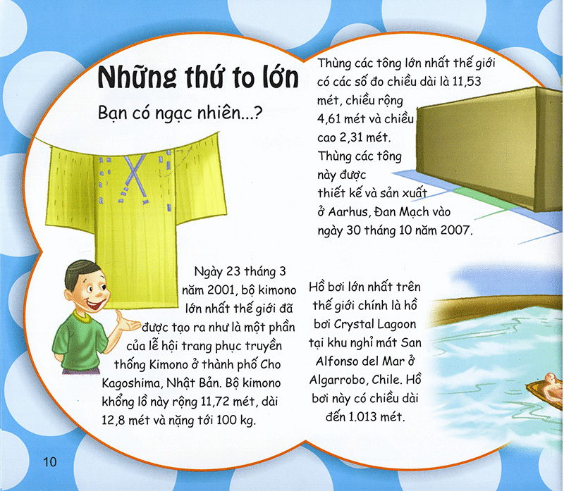 những điều kỳ thú - những kỷ lục ấn tượng