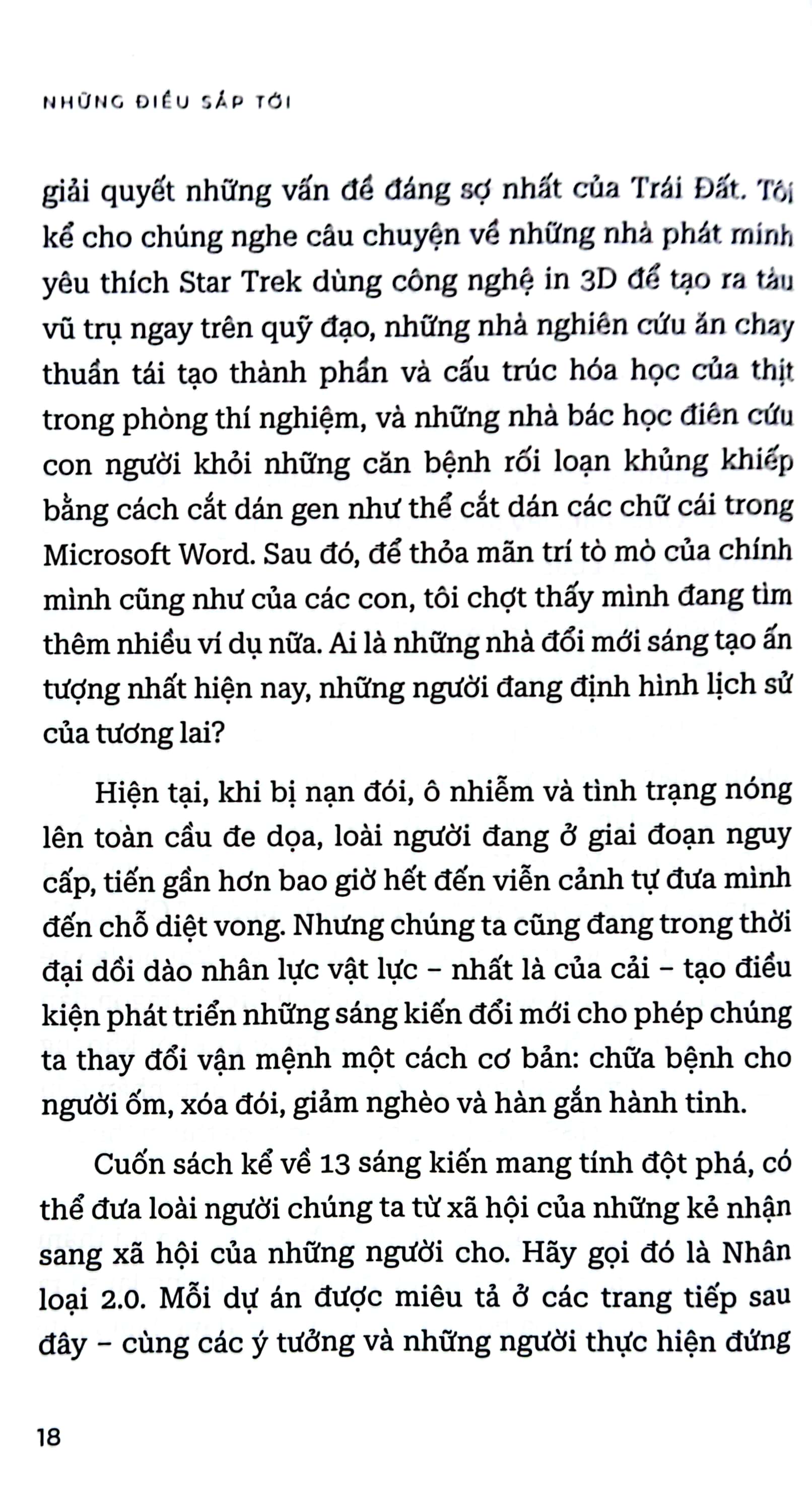 những điều sắp tới - 13 phát kiến thay đổi tương lai nhân loại