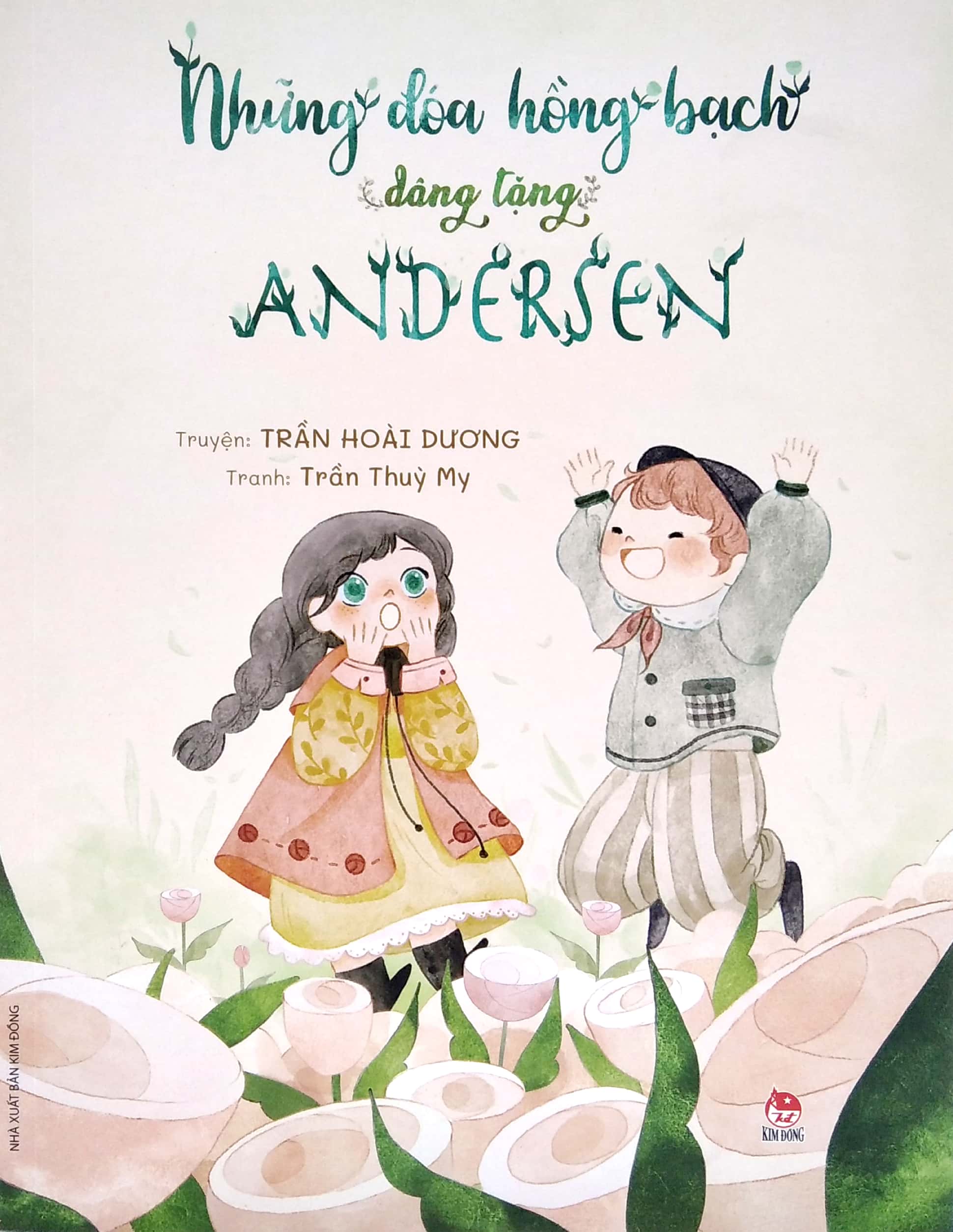 những đóa hồng bạch dâng tặng andersen