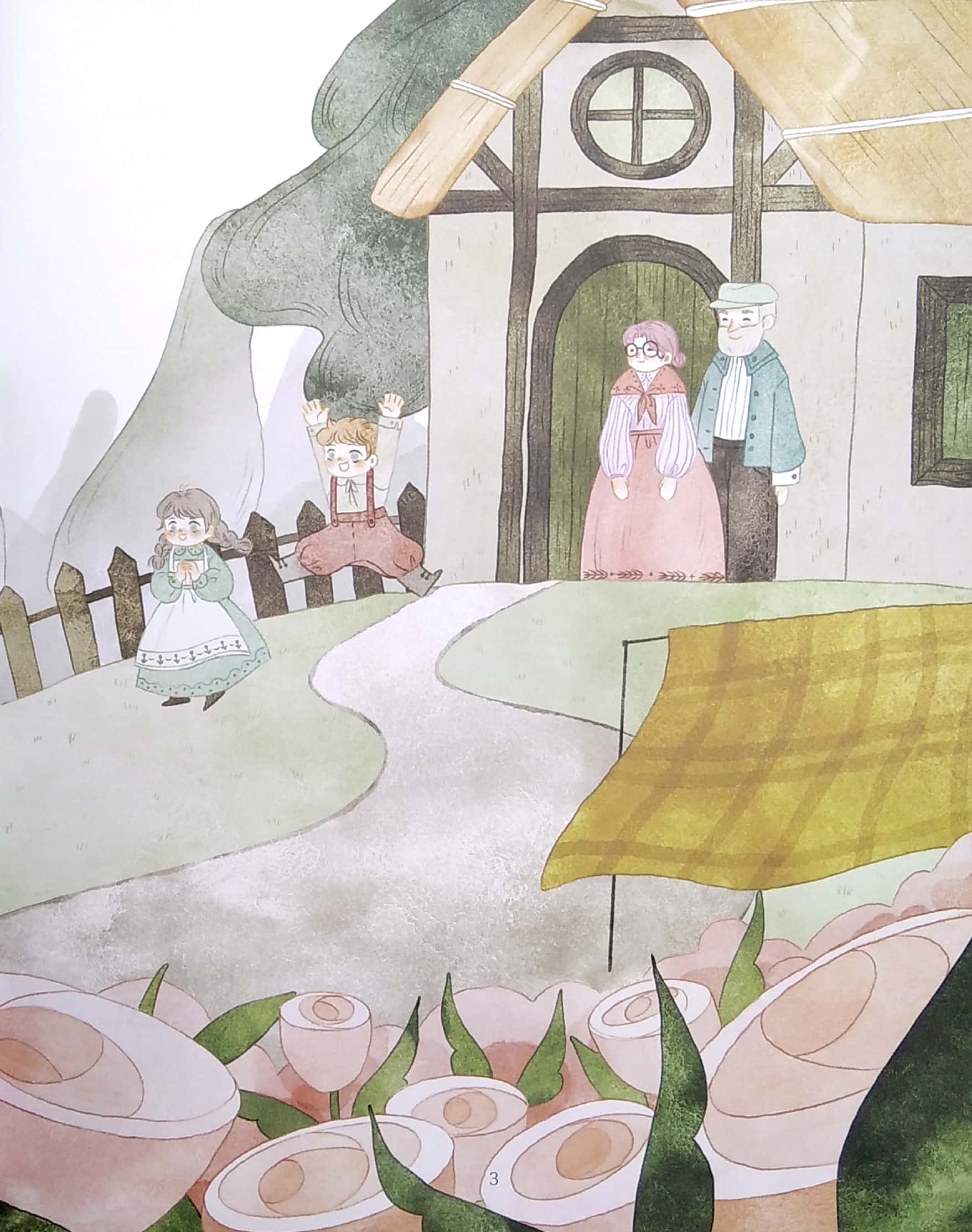 những đóa hồng bạch dâng tặng andersen