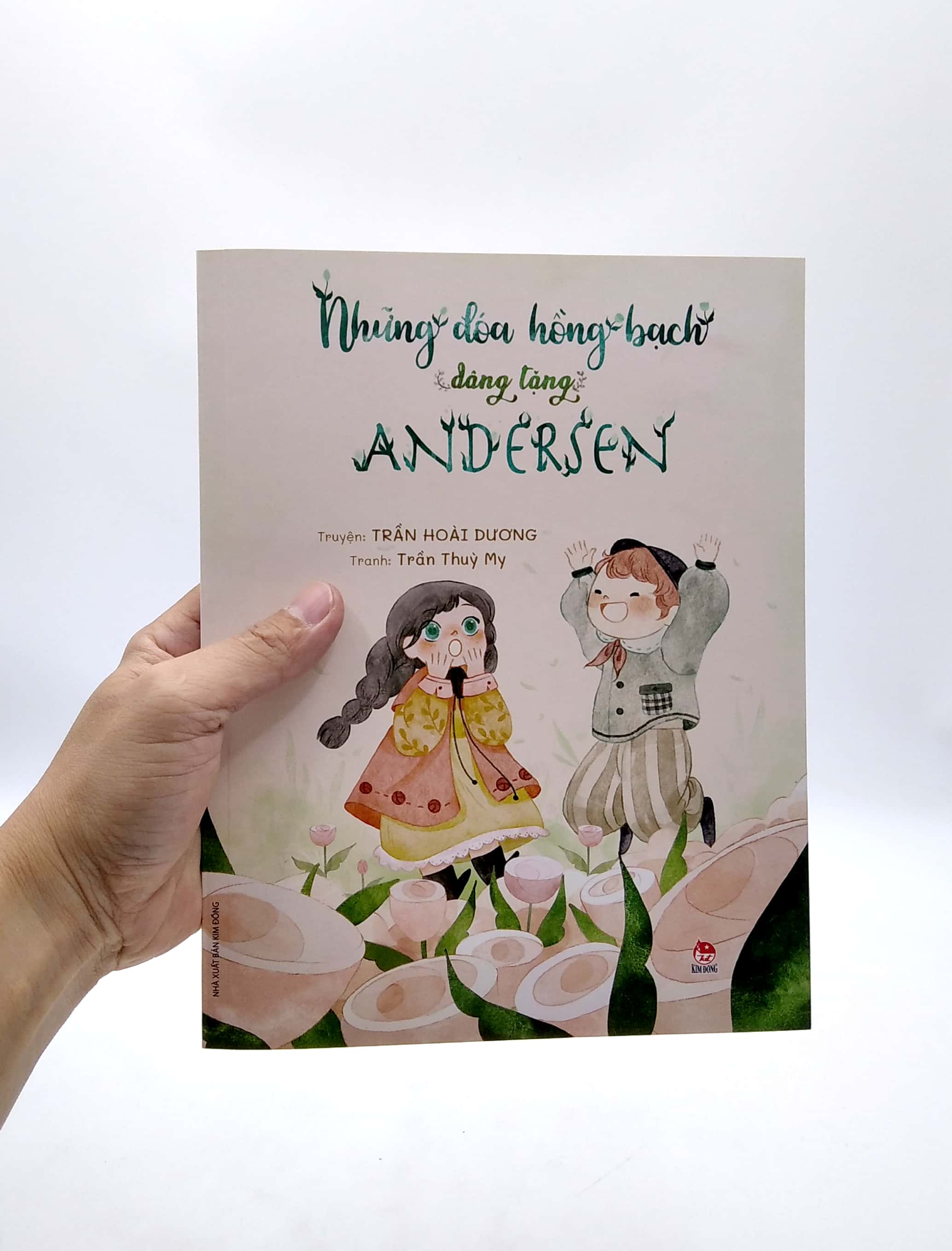 những đóa hồng bạch dâng tặng andersen