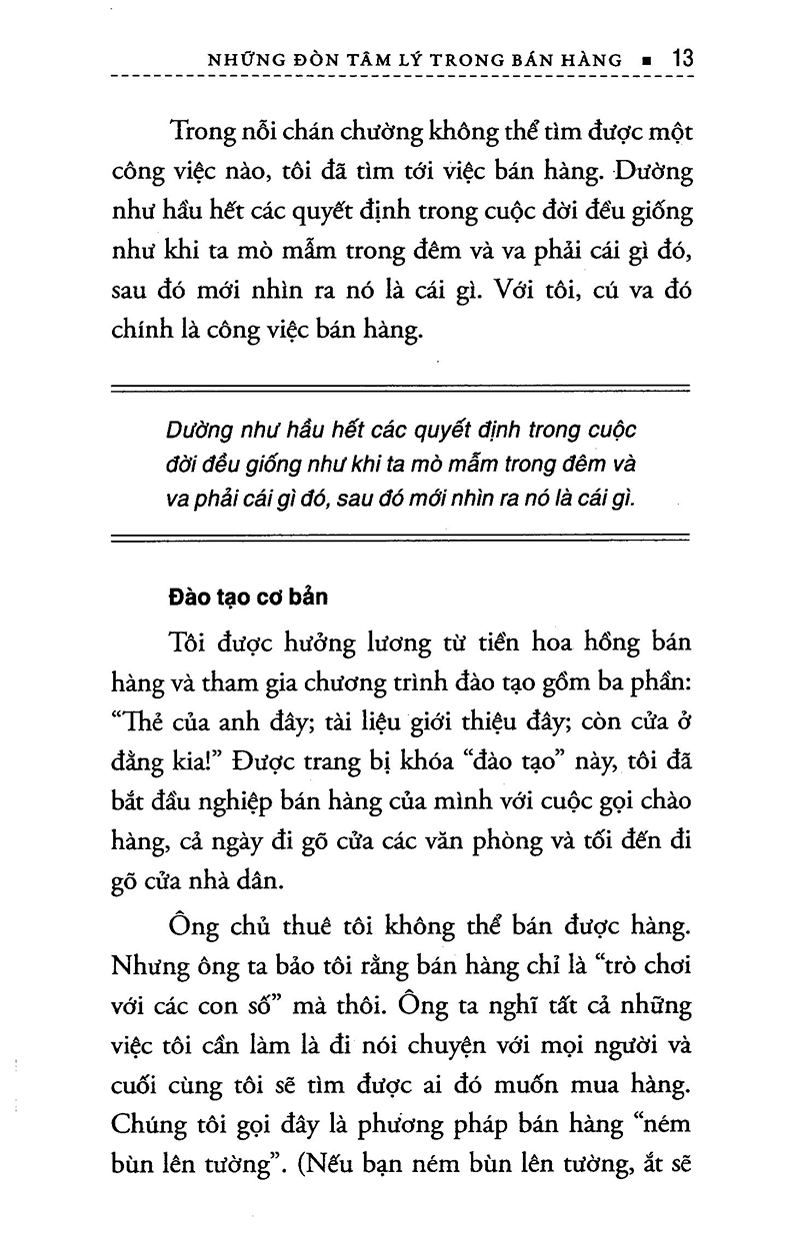 những đòn tâm lý trong bán hàng (tái bản)