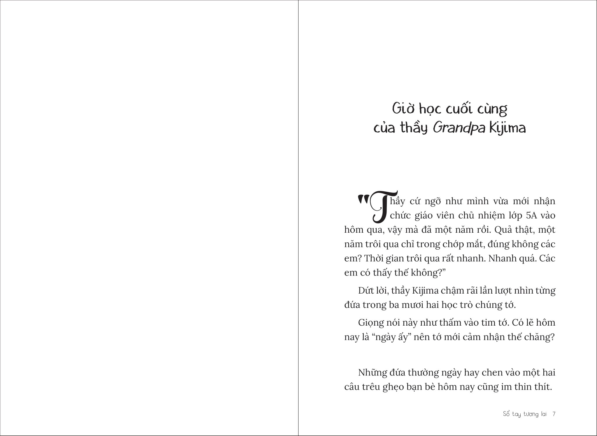 những dòng chữ màu nhiệm - sổ tay tương lai