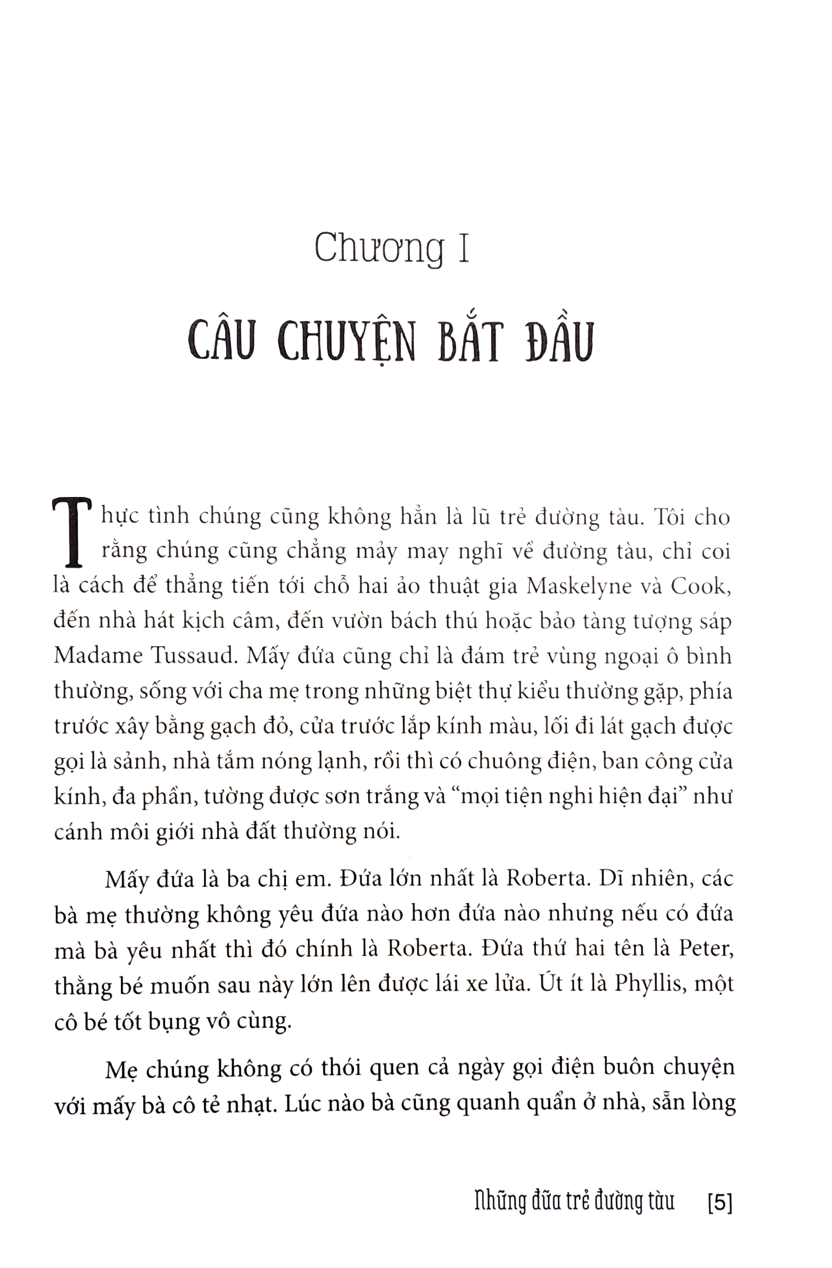 những đứa trẻ đường tàu (tái bản 2024)