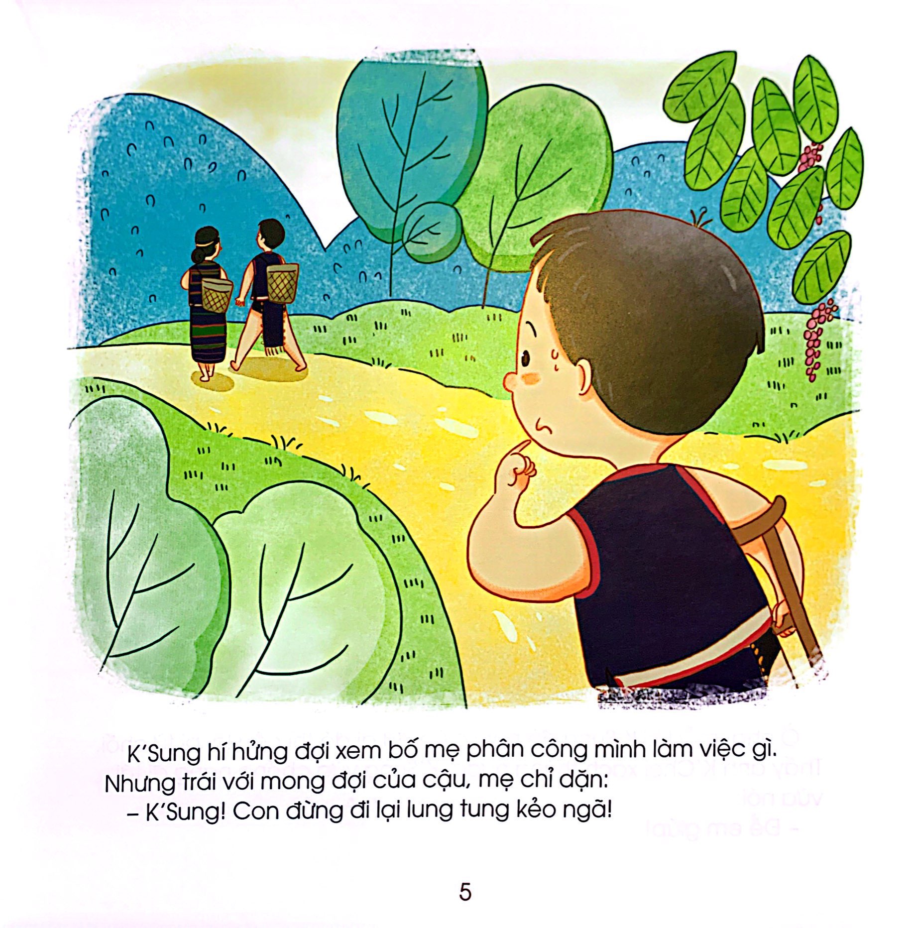 những đứa trẻ hạnh phúc - giúp như thế nào? - bạn nhỏ dân tộc mơ nông (tái bản 2024)