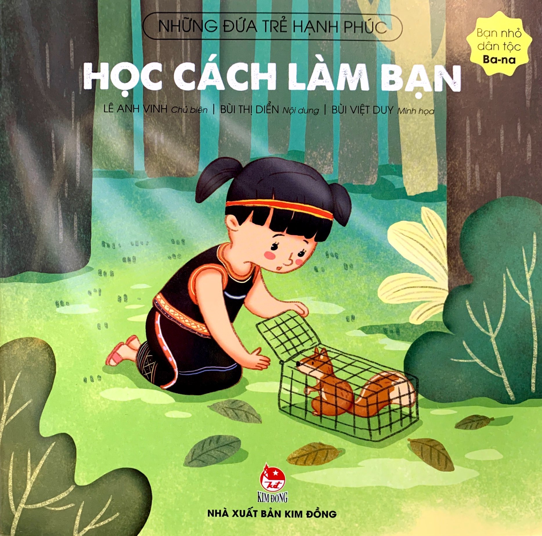những đứa trẻ hạnh phúc - học cách làm bạn - bạn nhỏ dân tộc ba-na