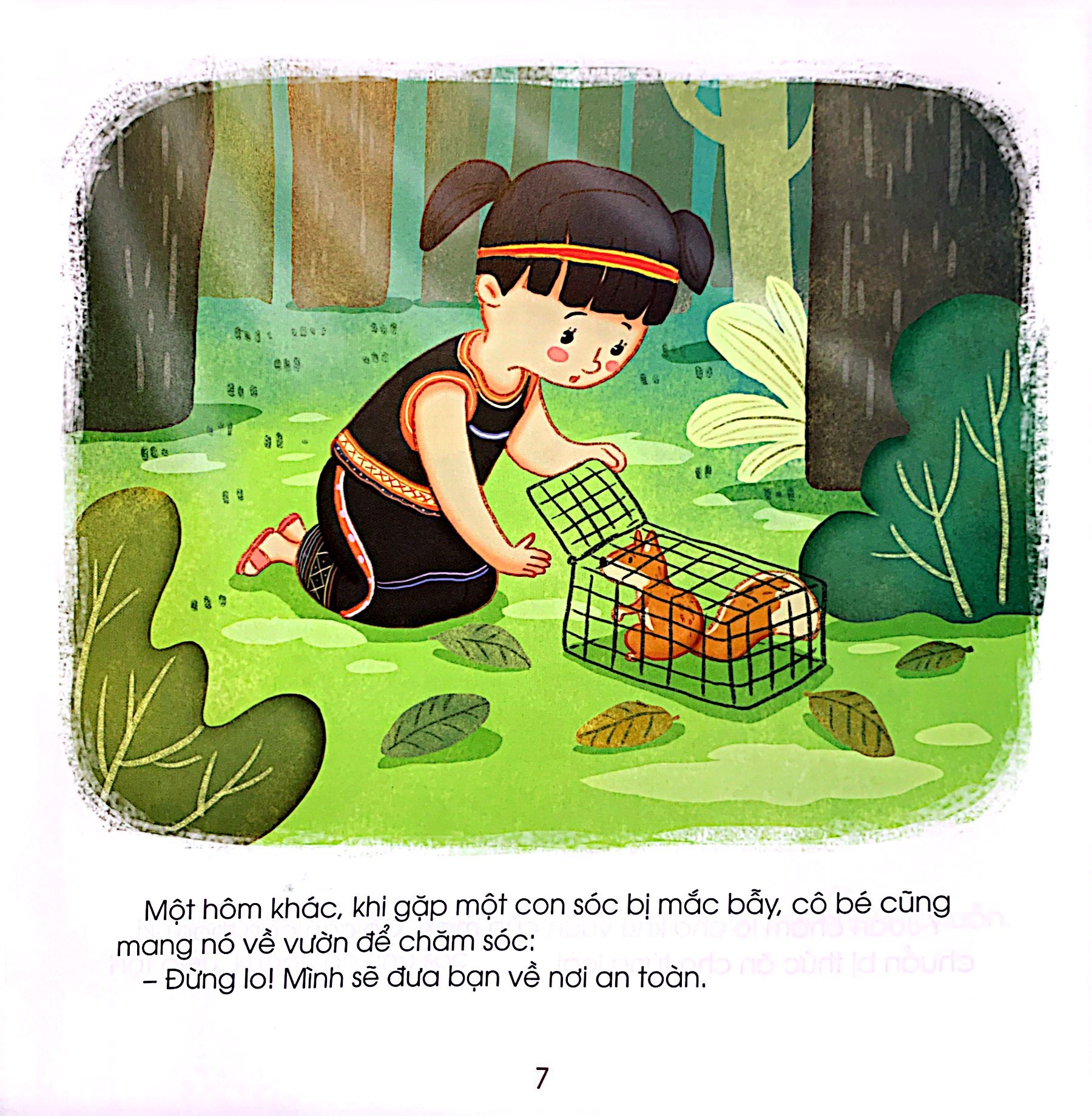 những đứa trẻ hạnh phúc - học cách làm bạn - bạn nhỏ dân tộc ba-na