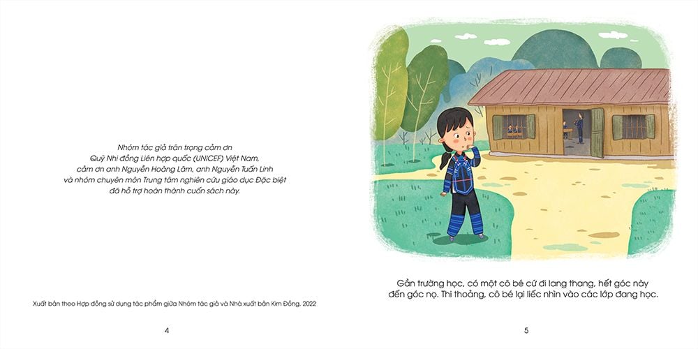 những đứa trẻ hạnh phúc - ngôn ngữ yêu thương - bạn nhỏ dân tộc hà nhì (tái bản 2024)