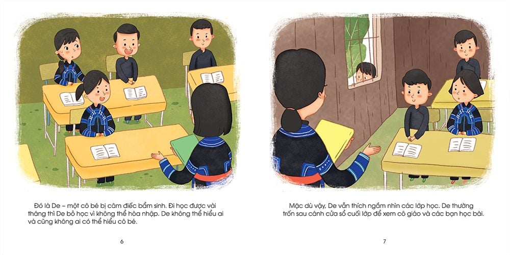 những đứa trẻ hạnh phúc - ngôn ngữ yêu thương - bạn nhỏ dân tộc hà nhì (tái bản 2024)