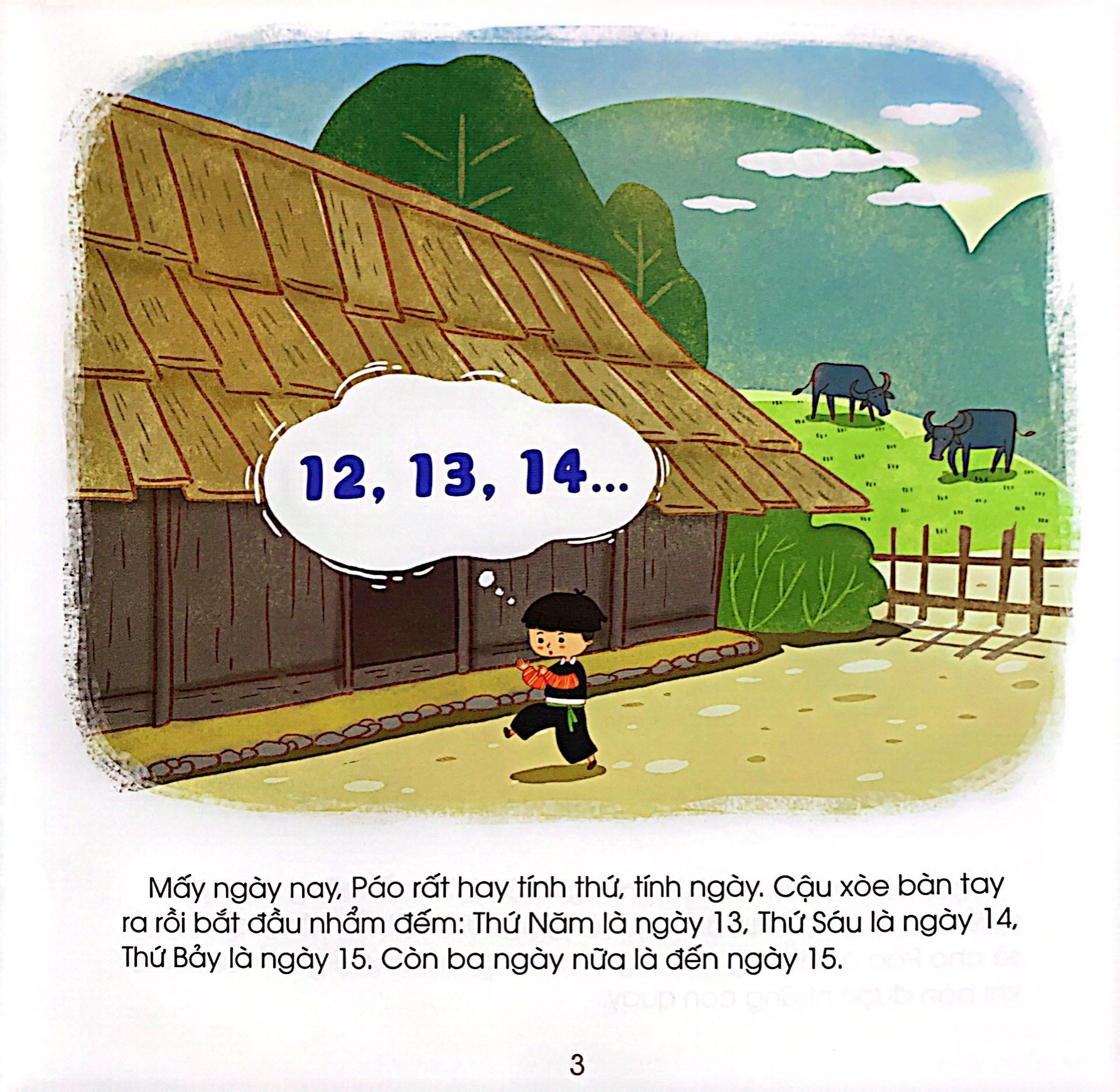 những đứa trẻ hạnh phúc - páo đi chợ phiên - bạn nhỏ dân tộc mông (tái bản 2024)